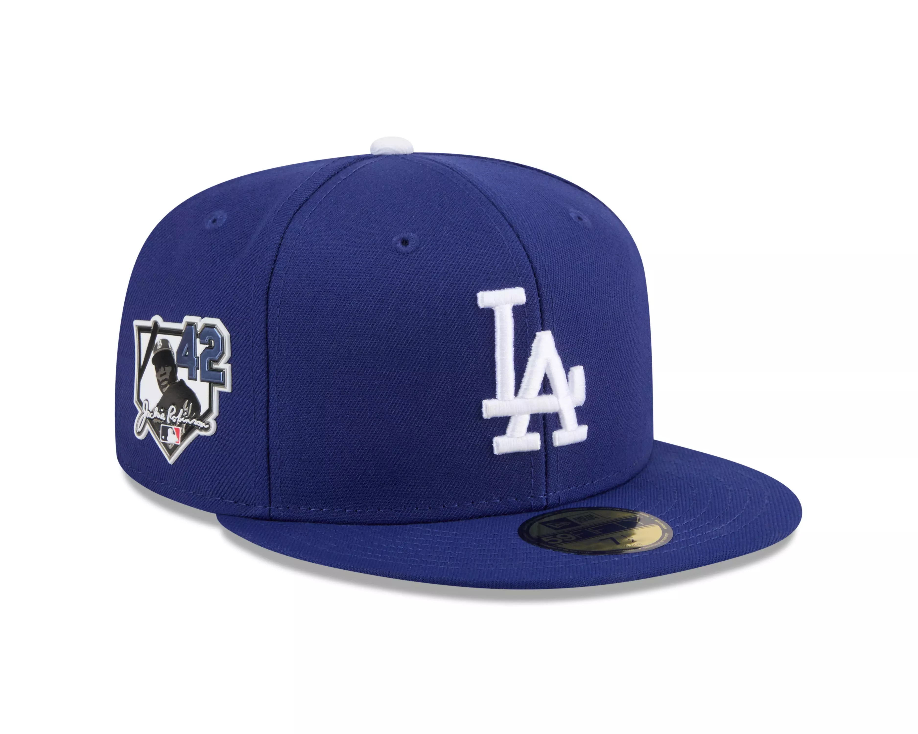 New Era Los Angeles Dodgers 59FIFTY Jackie Robinson Fitted Hat-Royal - ROYAL