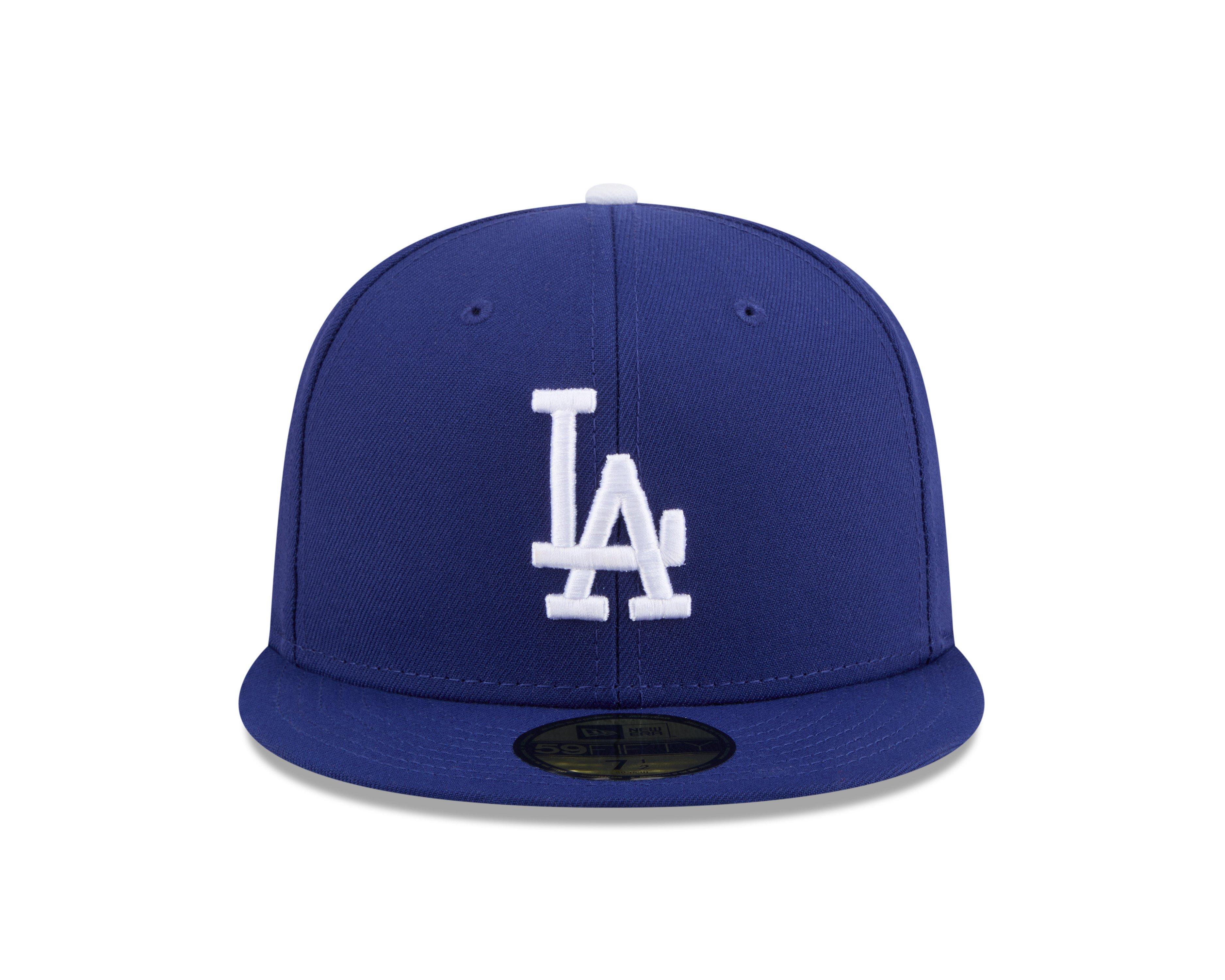 New Era Los Angeles Dodgers 59FIFTY Jackie Robinson Fitted Hat-Royal - ROYAL Thumbnail View 3