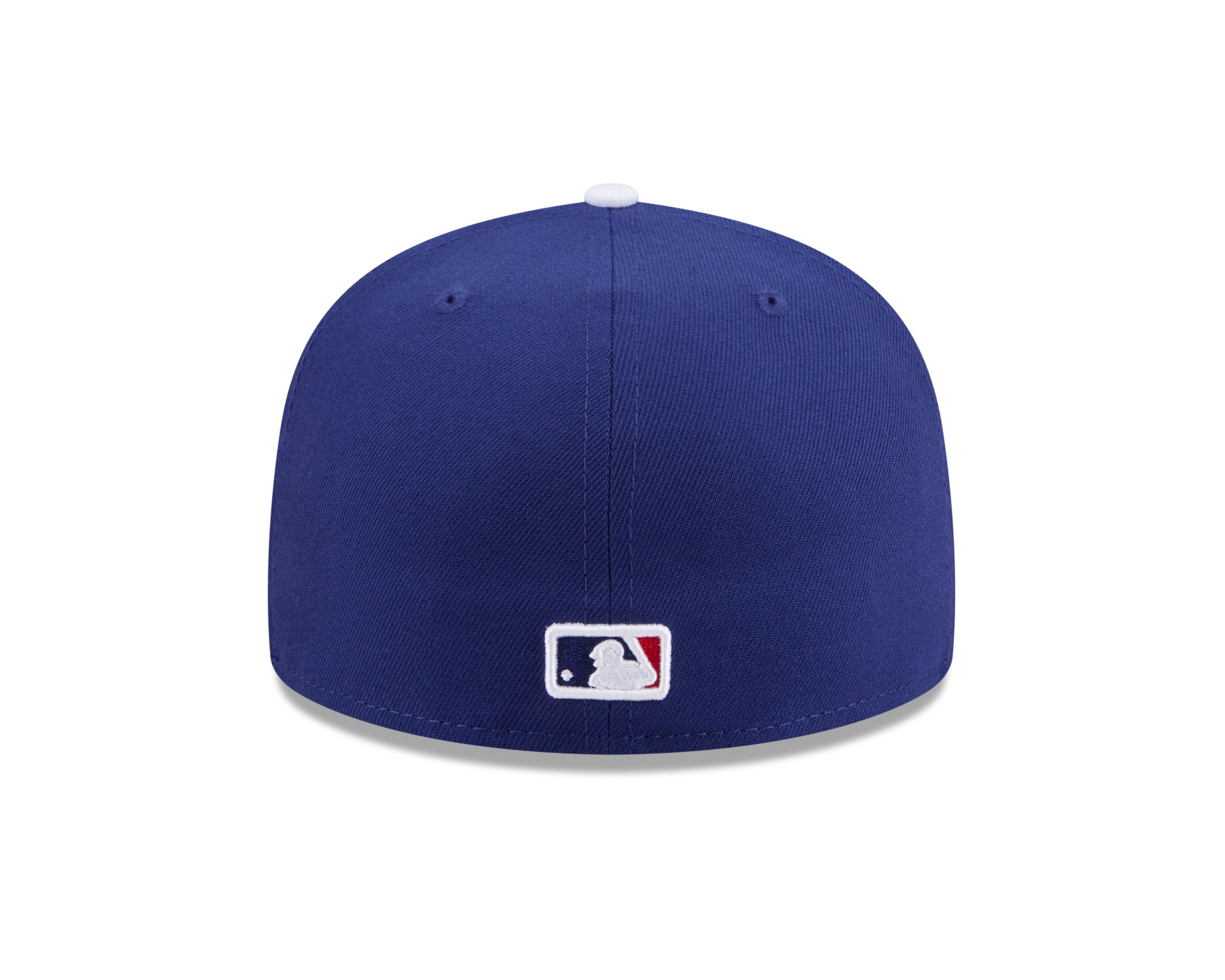 New Era Los Angeles Dodgers 59FIFTY Jackie Robinson Fitted Hat-Royal - ROYAL Thumbnail View 4
