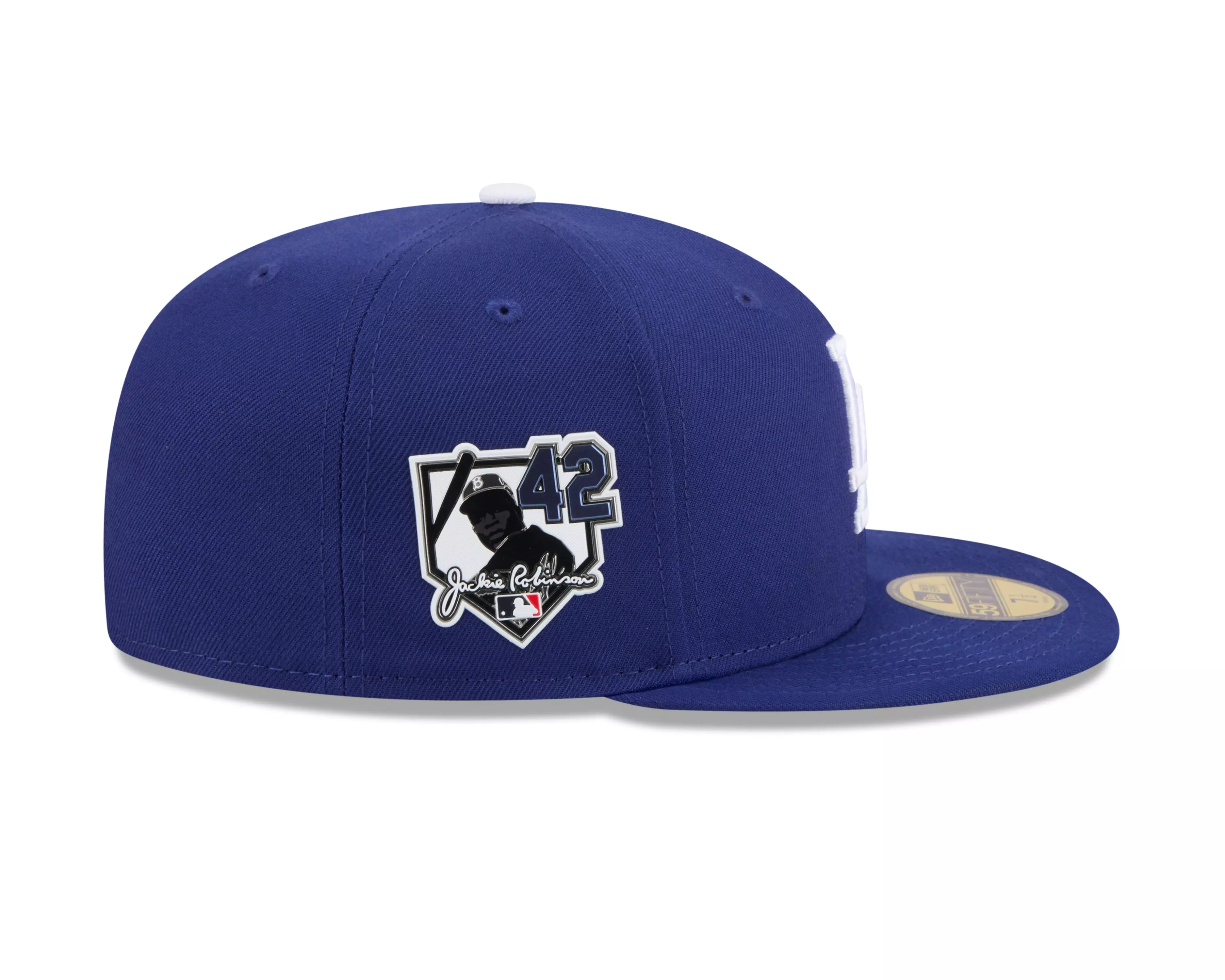 New Era Los Angeles Dodgers 59FIFTY Jackie Robinson Fitted Hat-Royal - ROYAL