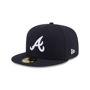 New Era Atlanta Braves 59FIFTY Jackie Robinson Fitted Hat-Navy