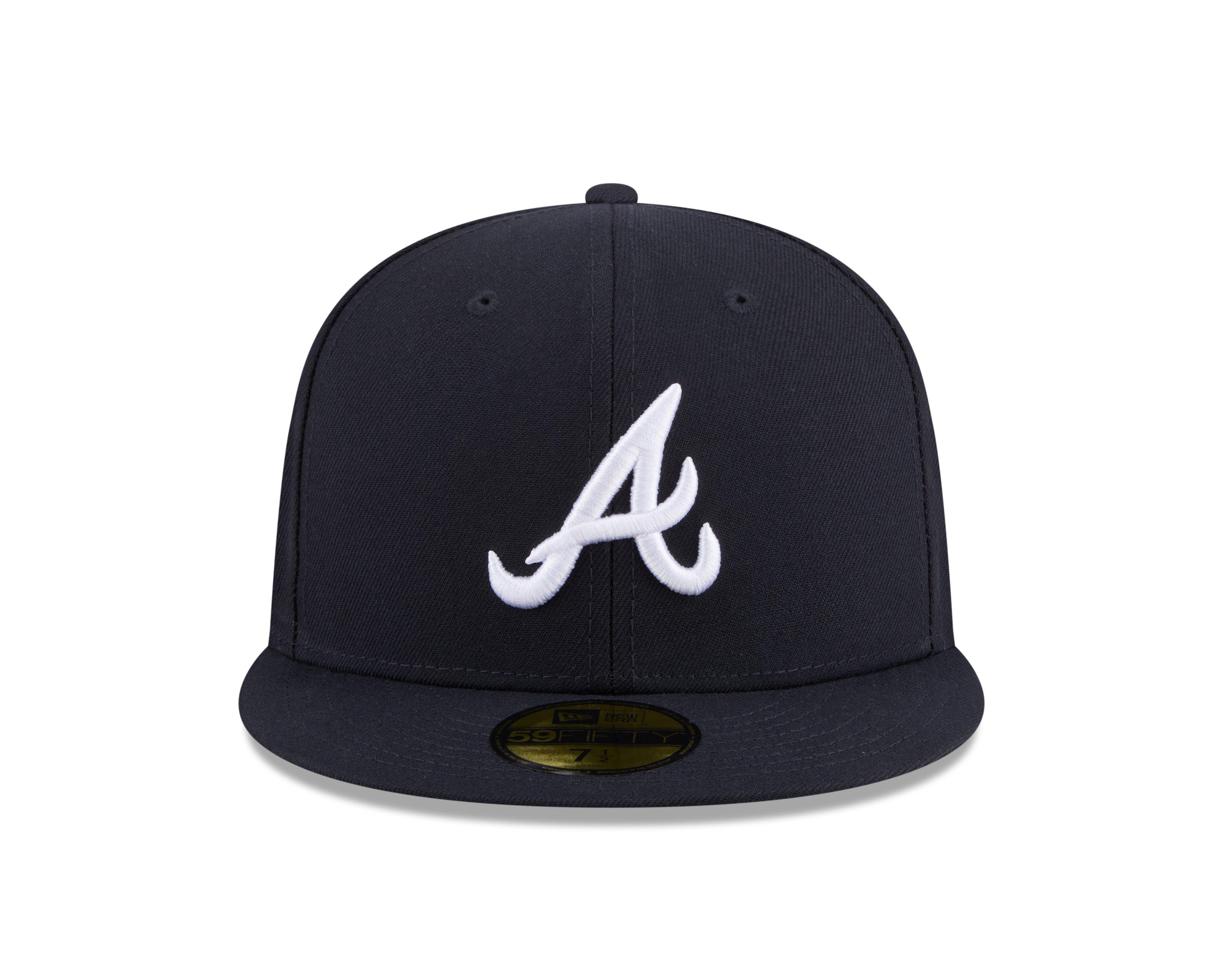 New Era Atlanta Braves 59FIFTY Jackie Robinson Navy Fitted Hat
