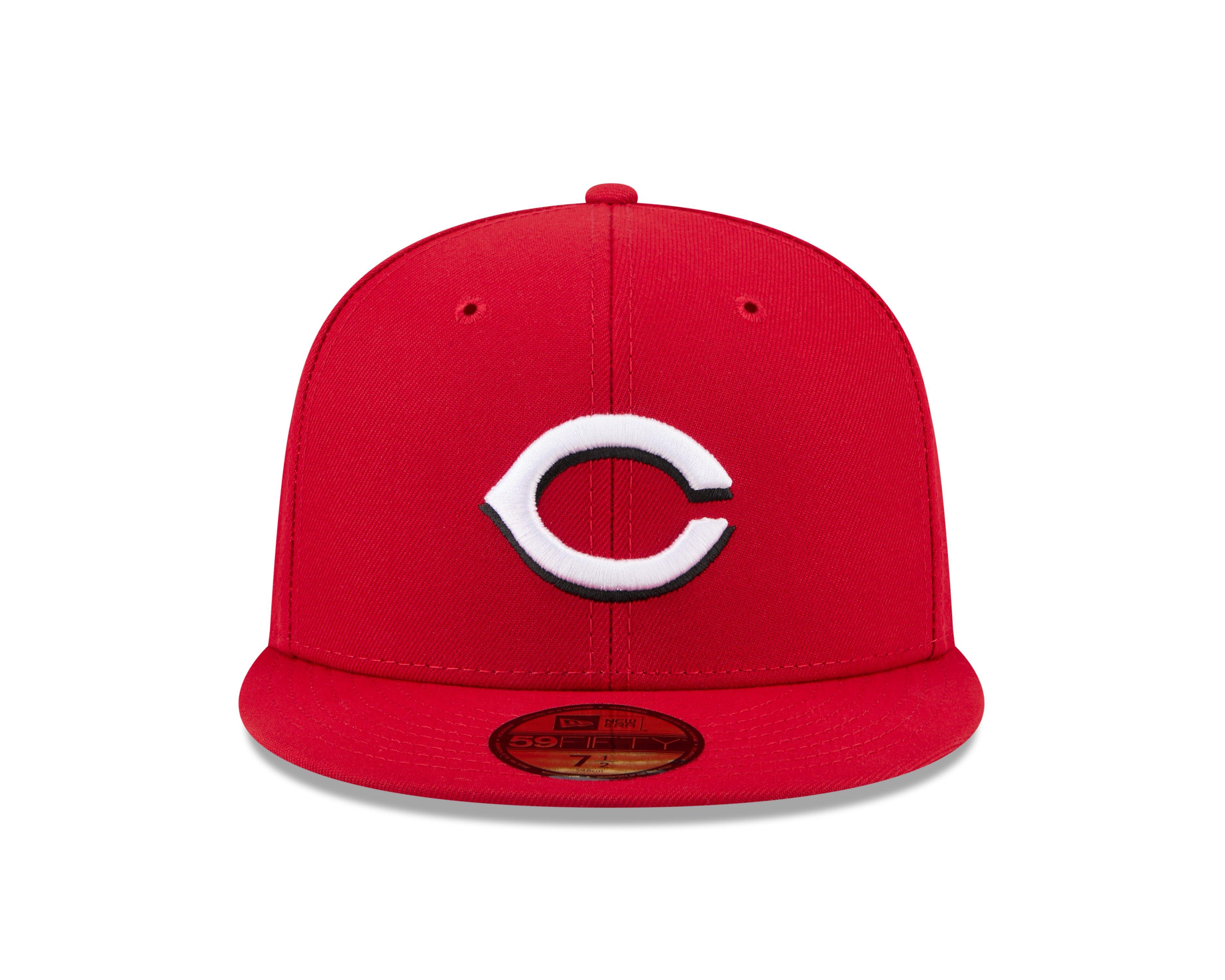 New Era Cincinnati Reds 59FIFTY Jackie Robinson Fitted Hat-Red - RED Thumbnail View 3