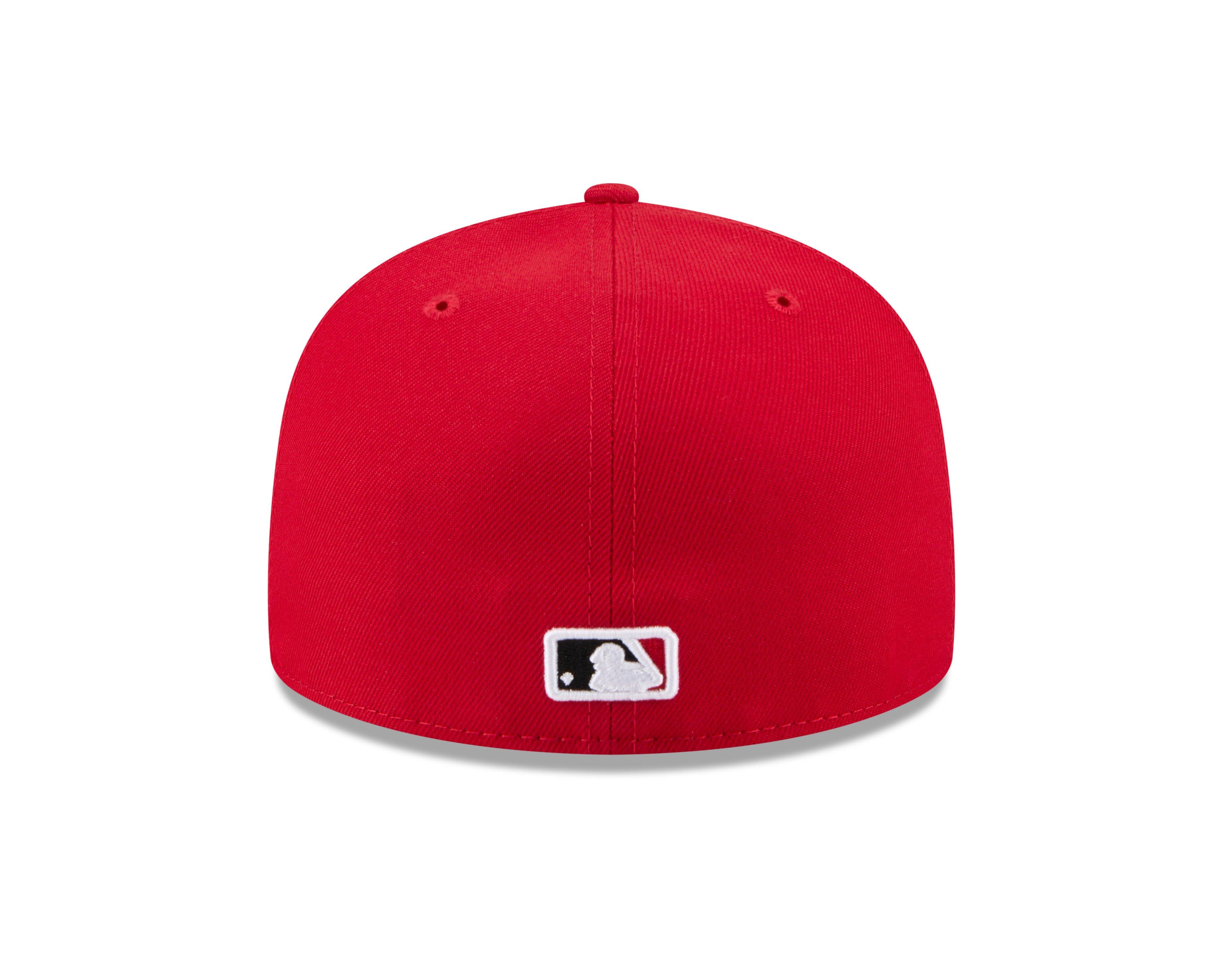 New Era Cincinnati Reds 59FIFTY Jackie Robinson Fitted Hat-Red - RED Thumbnail View 4