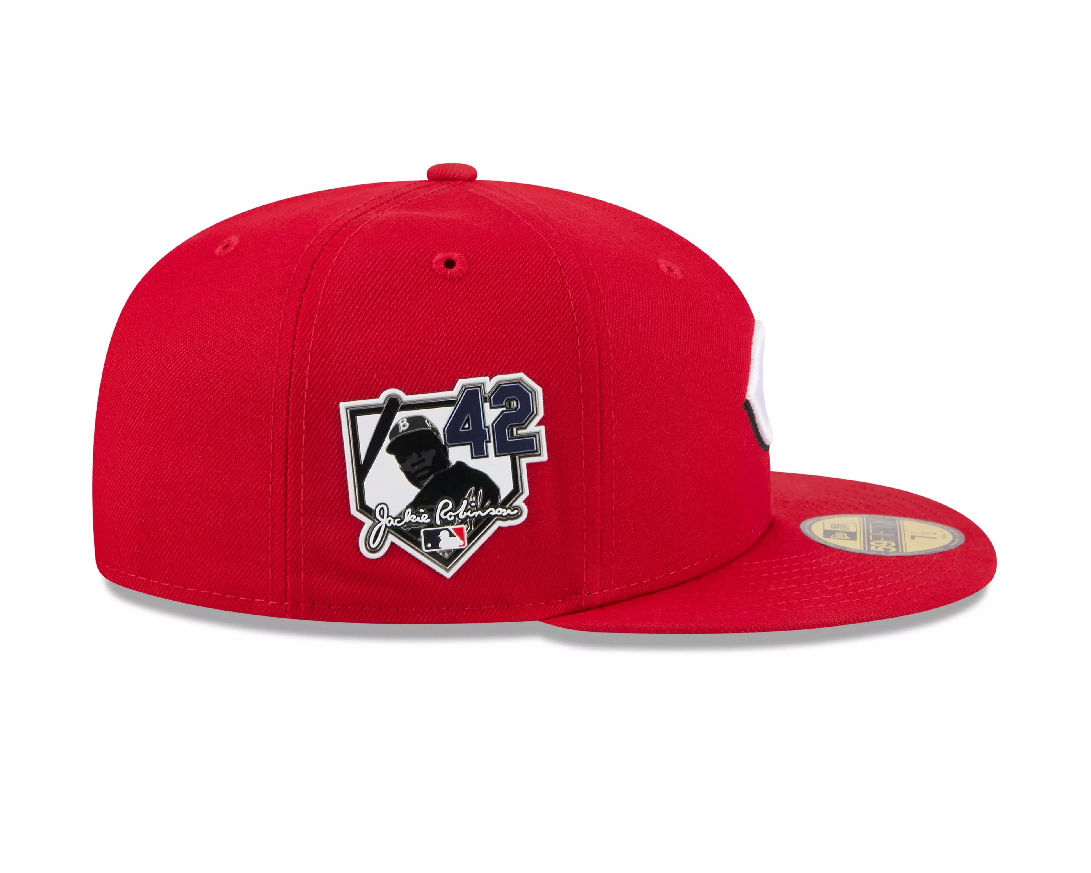 New Era Cincinnati Reds 59FIFTY Jackie Robinson Fitted Hat-Red - RED