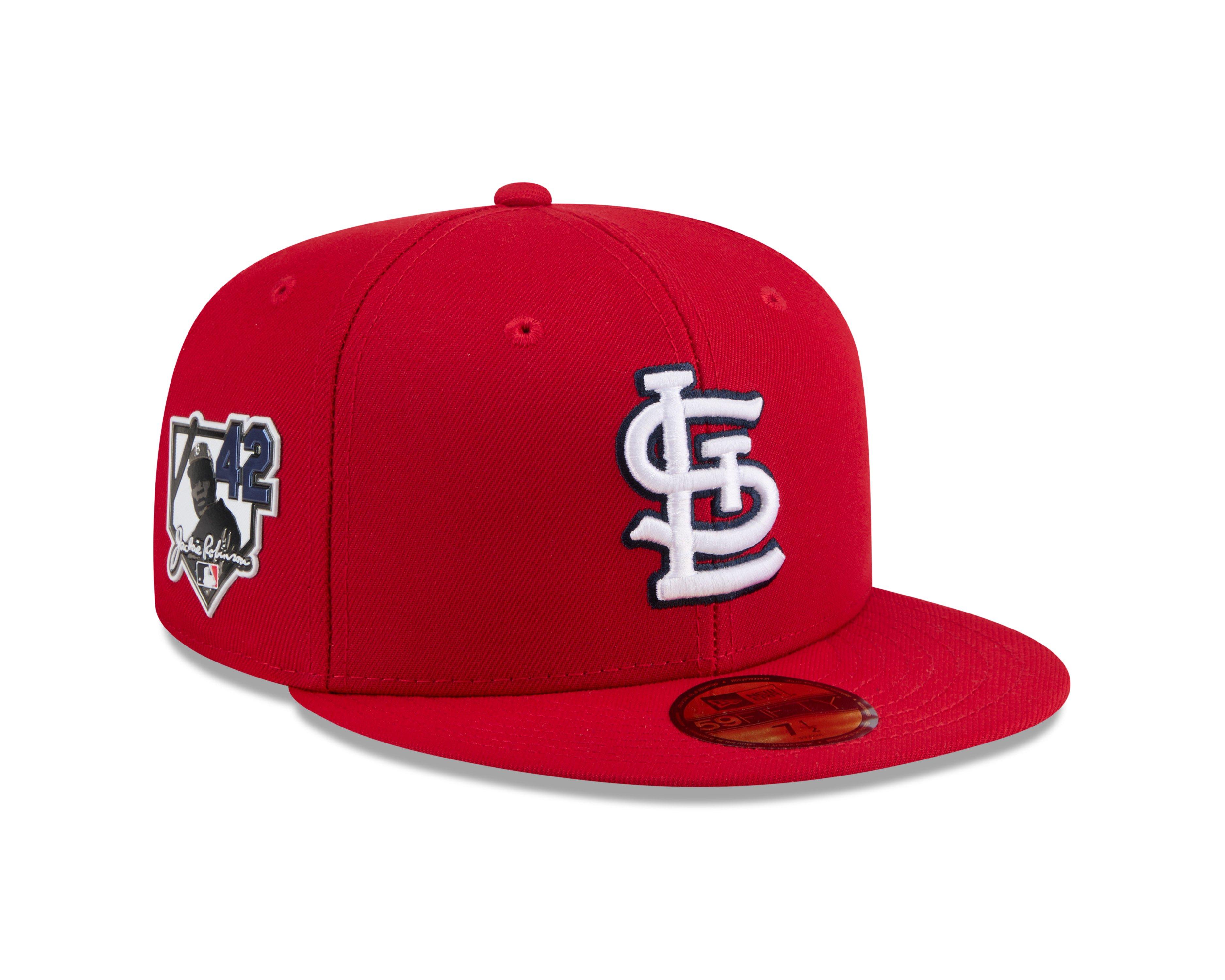 New Era St. Louis Cardinals 59FIFTY Jackie Robinson Red Fitted Hat
