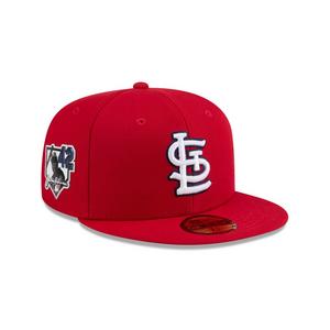 New Era St. Louis Cardinals 59FIFTY Jackie Robinson Fitted Hat-Red