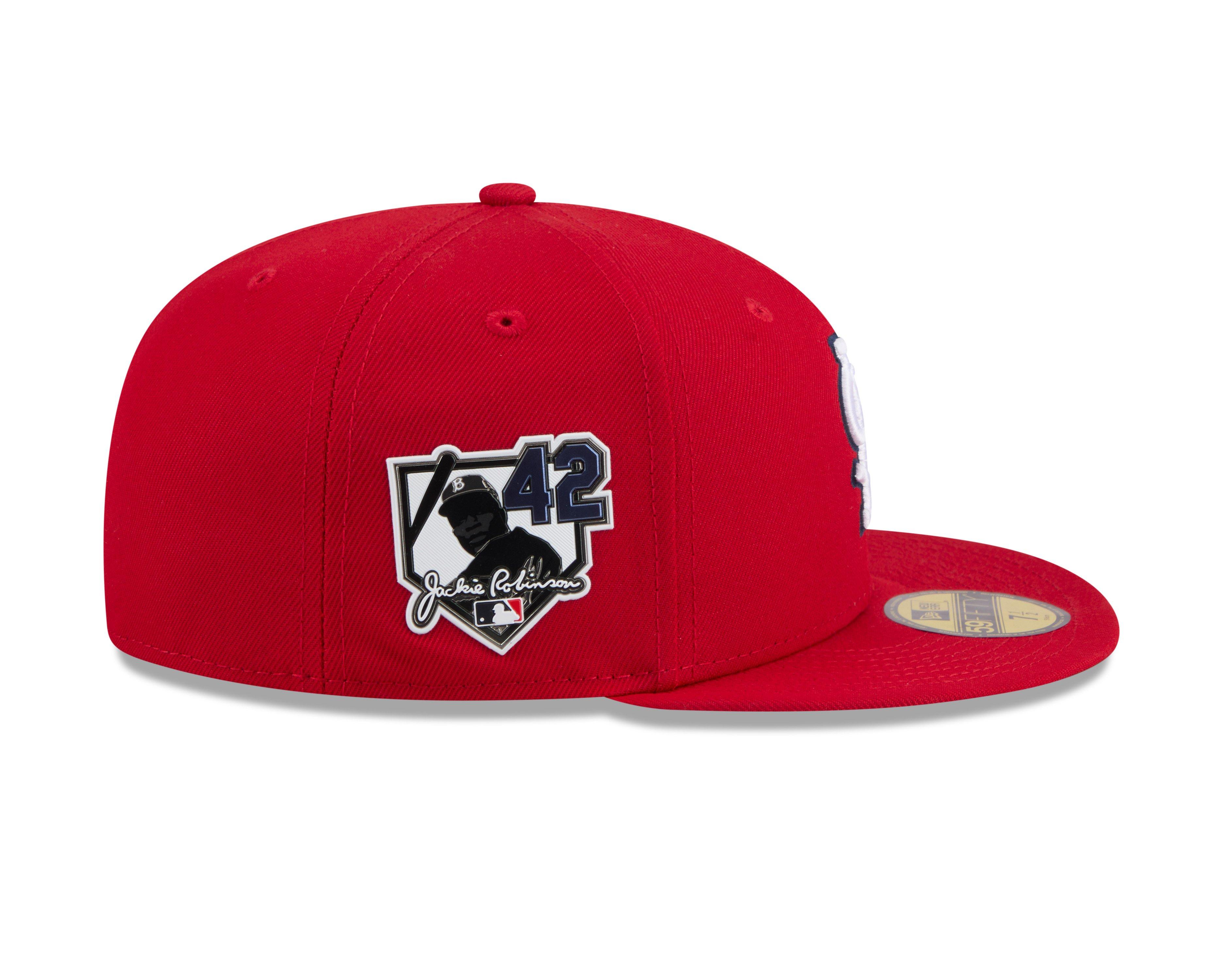 New Era St. Louis Cardinals 59FIFTY Jackie Robinson Red Fitted Hat