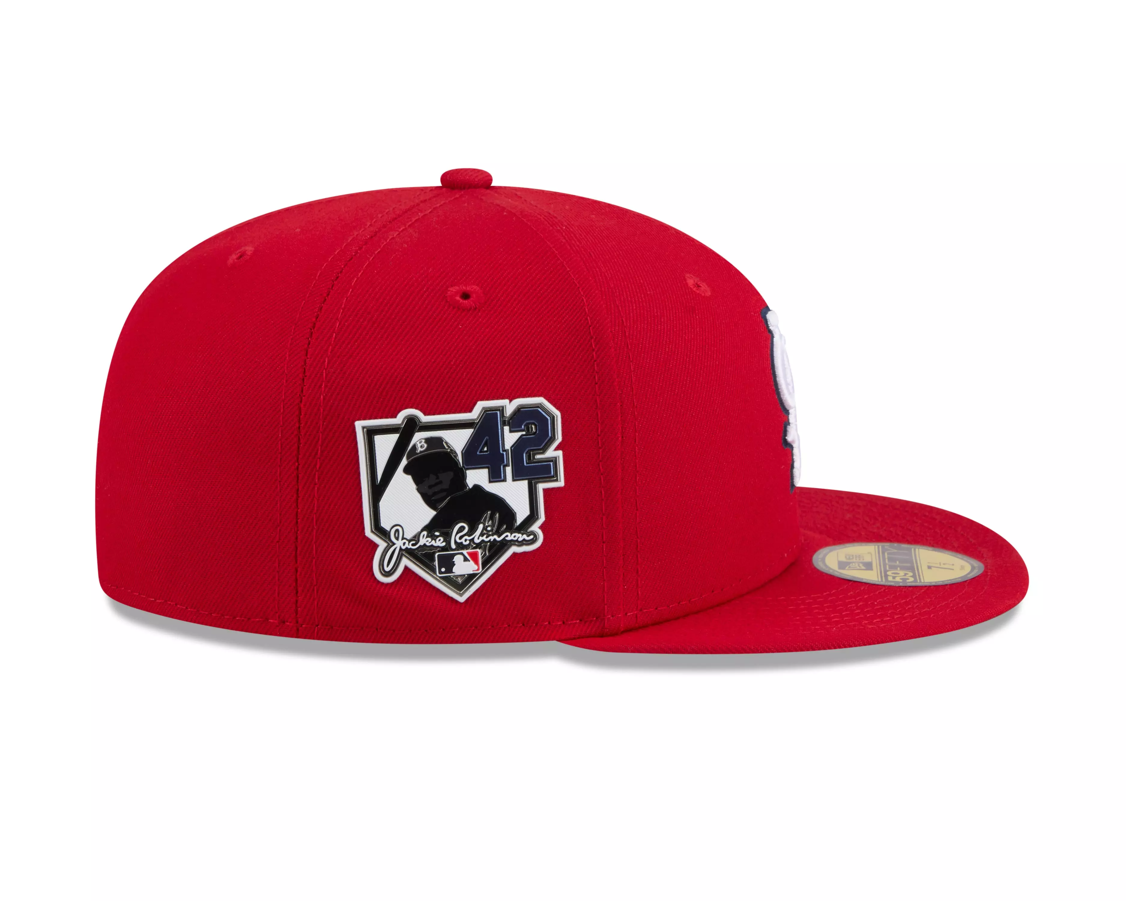 New Era St. Louis Cardinals 59FIFTY Jackie Robinson Fitted Hat-Red - RED