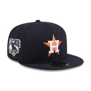 New Era Houston Astros 59FIFTY Jackie Robinson Fitted Hat-Navy