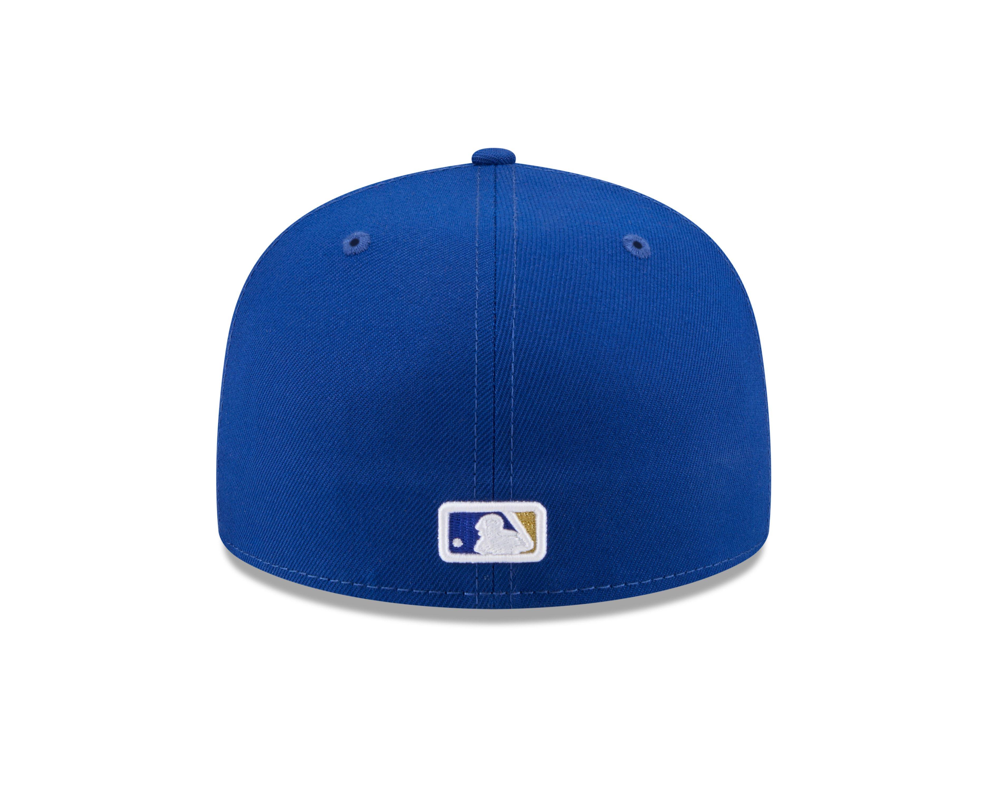 New Era Kansas City Royals 59FIFTY Jackie Robinson Fitted Hat-Royal - ROYAL Thumbnail View 4