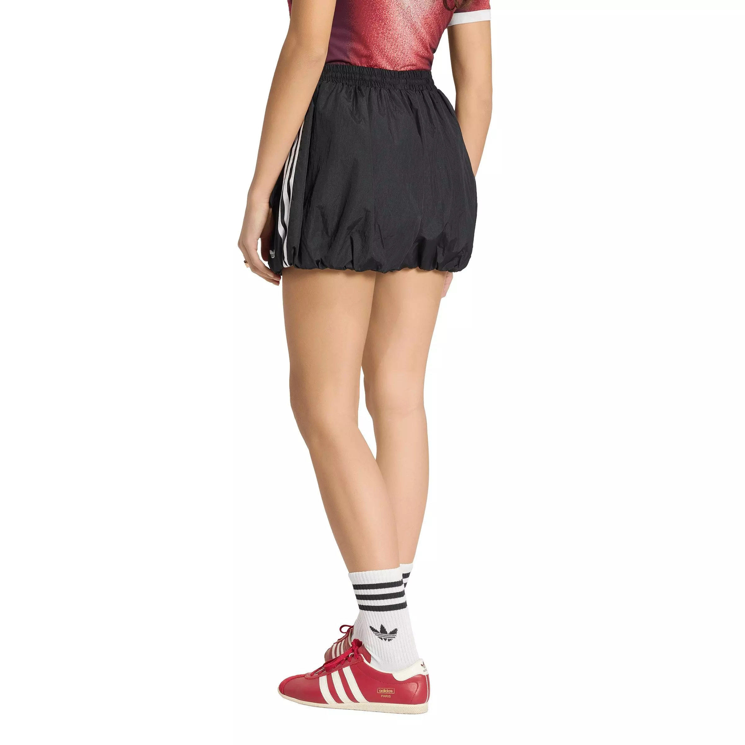 adidas Originals Women's Adilenium 5.0 Balloon Shorts - BLACK