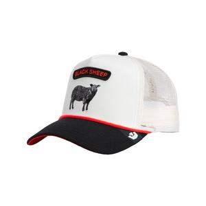 Goorin' Bros Pop Rocket Sheep Snapback Hat-White/Blue/Red