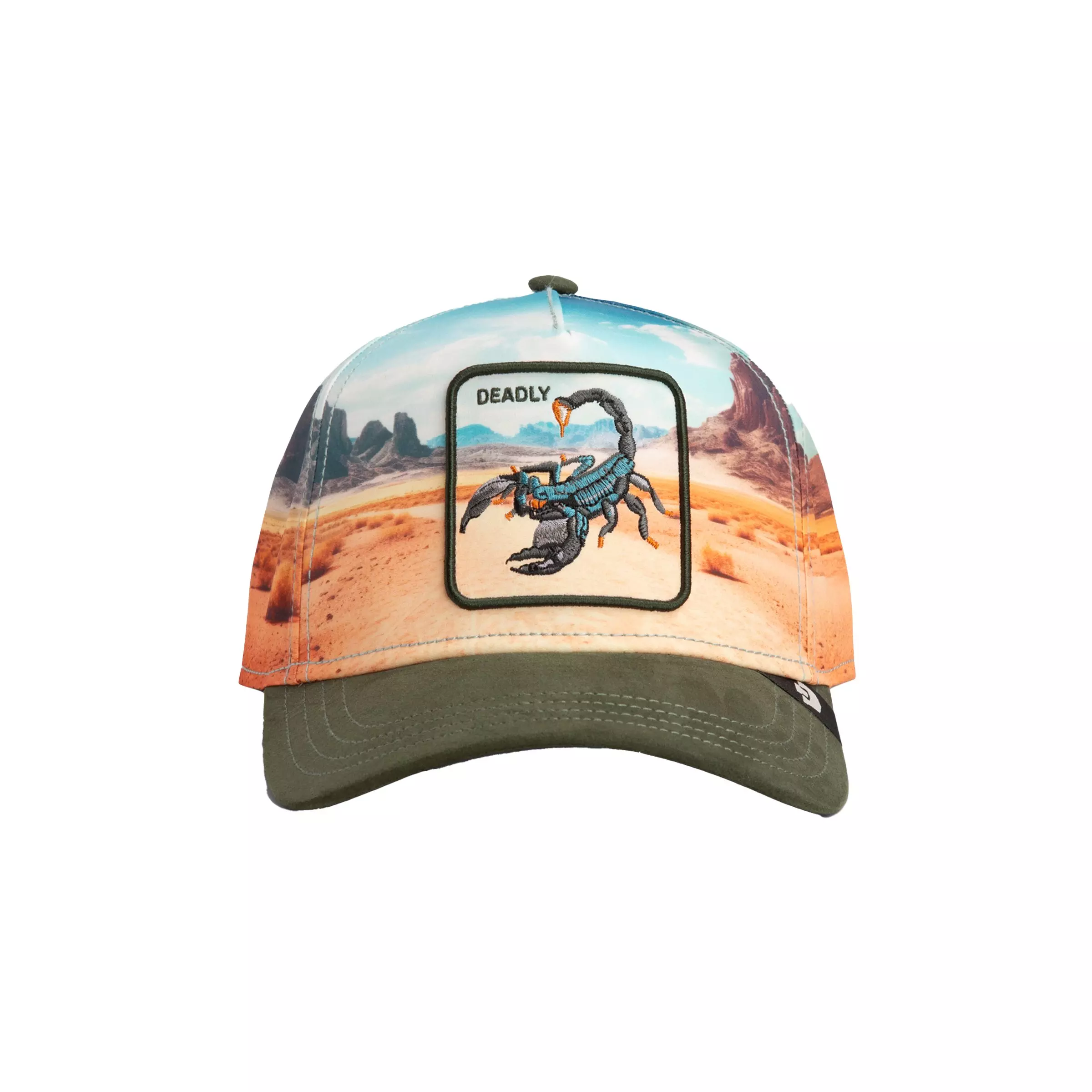 Goorin' Bros Scorpion Element Snapback Hat-Multicolor - CREAM
