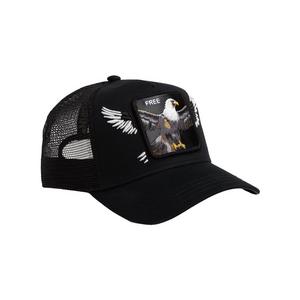 Goorin' Bros Wings Free Eagle Snapback Hat-Black