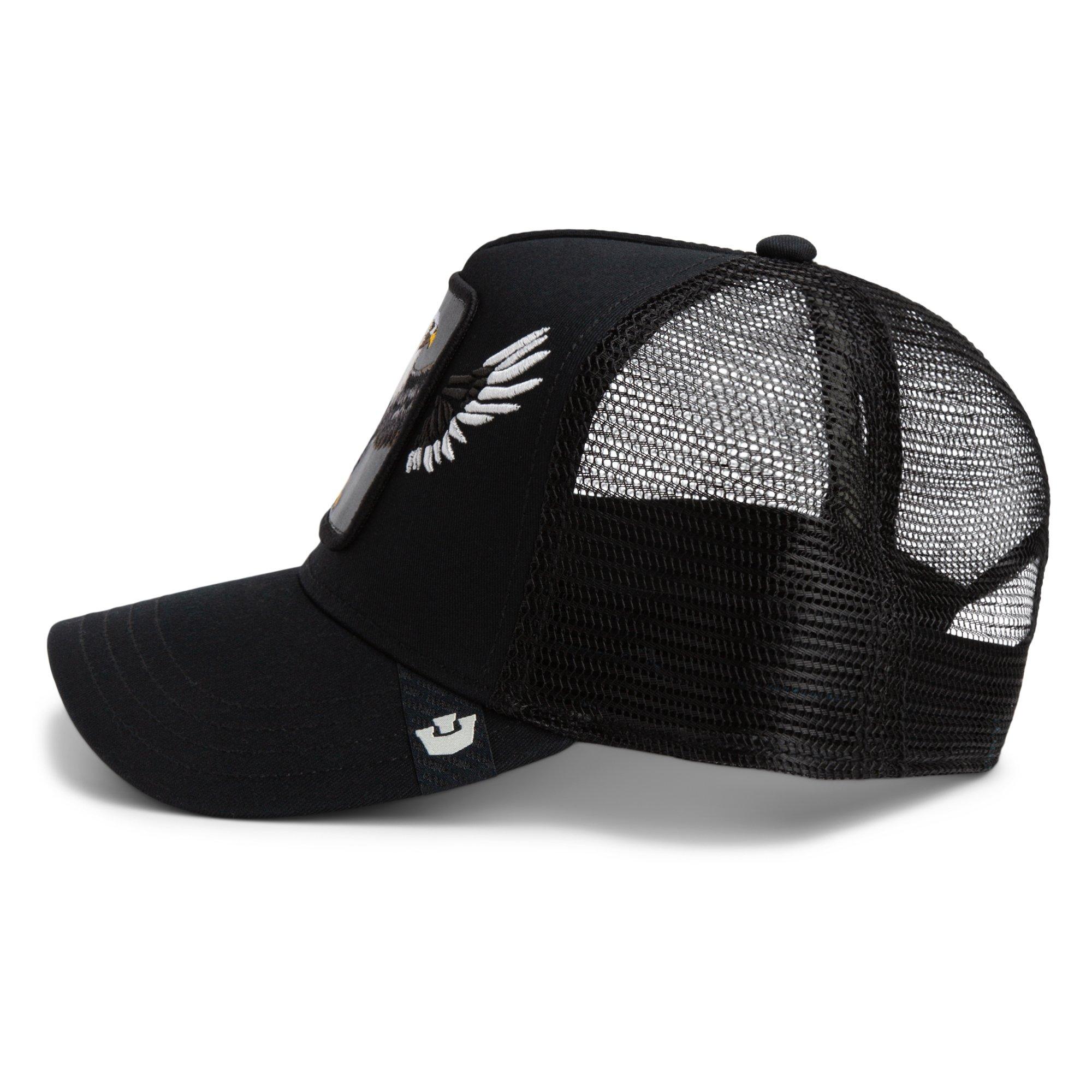 Goorin' Bros Wings Free Eagle Snapback Hat-Black - BLACK Thumbnail View 7