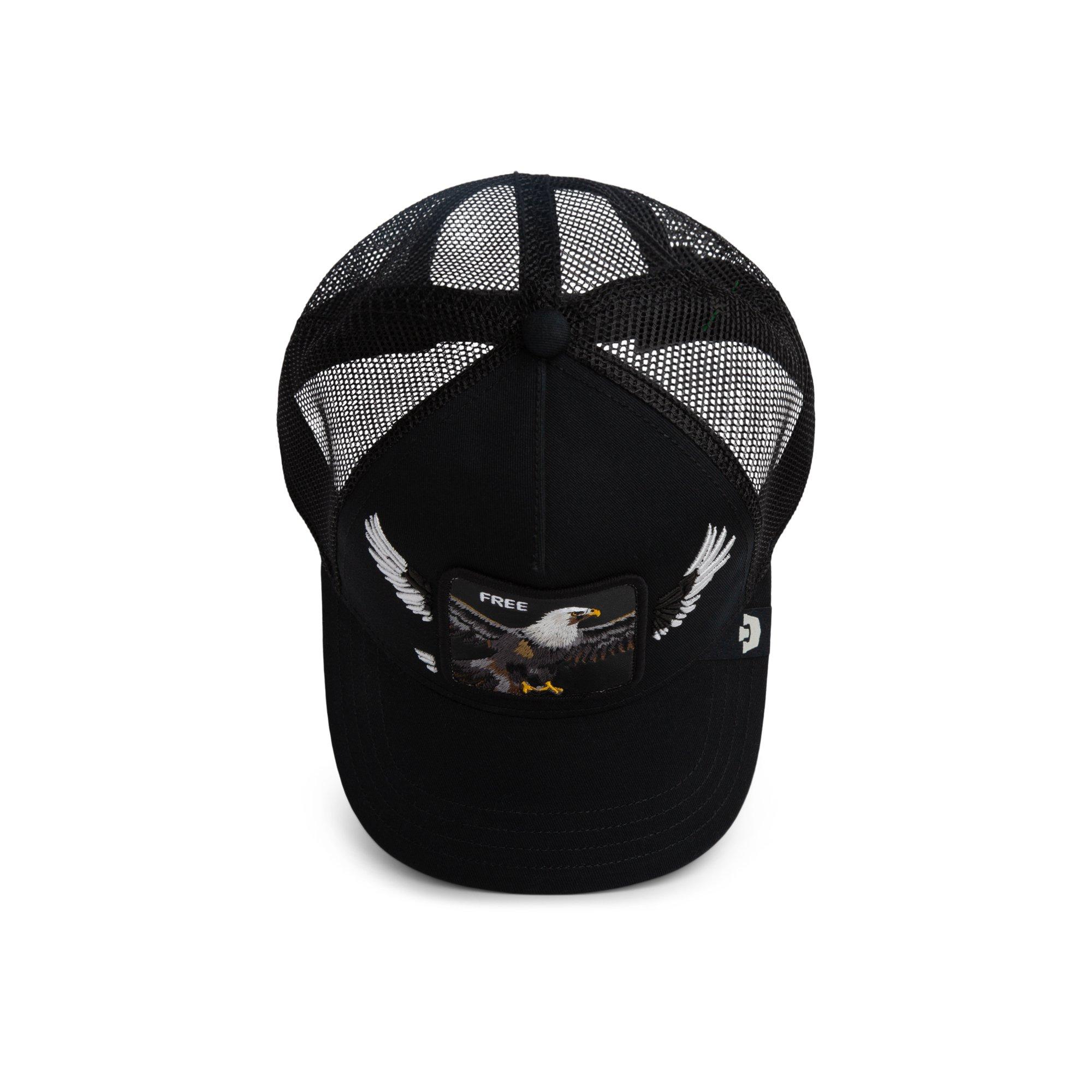 Goorin' Bros Wings Free Eagle Snapback Hat-Black - BLACK Thumbnail View 5