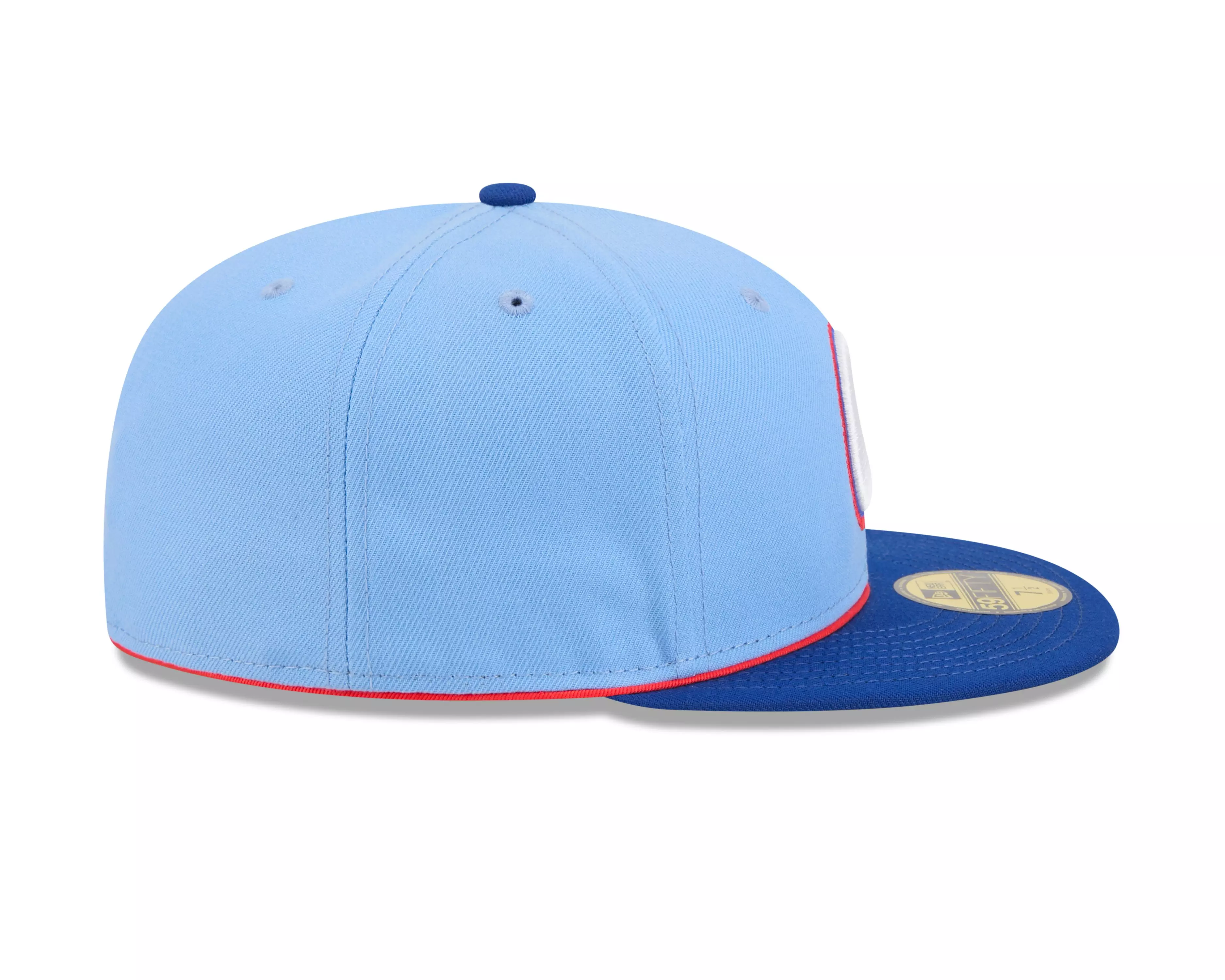 New Era Atlanta Braves 59FIFTY City Connect Fitted Hat - Light Blue - LT BLUE