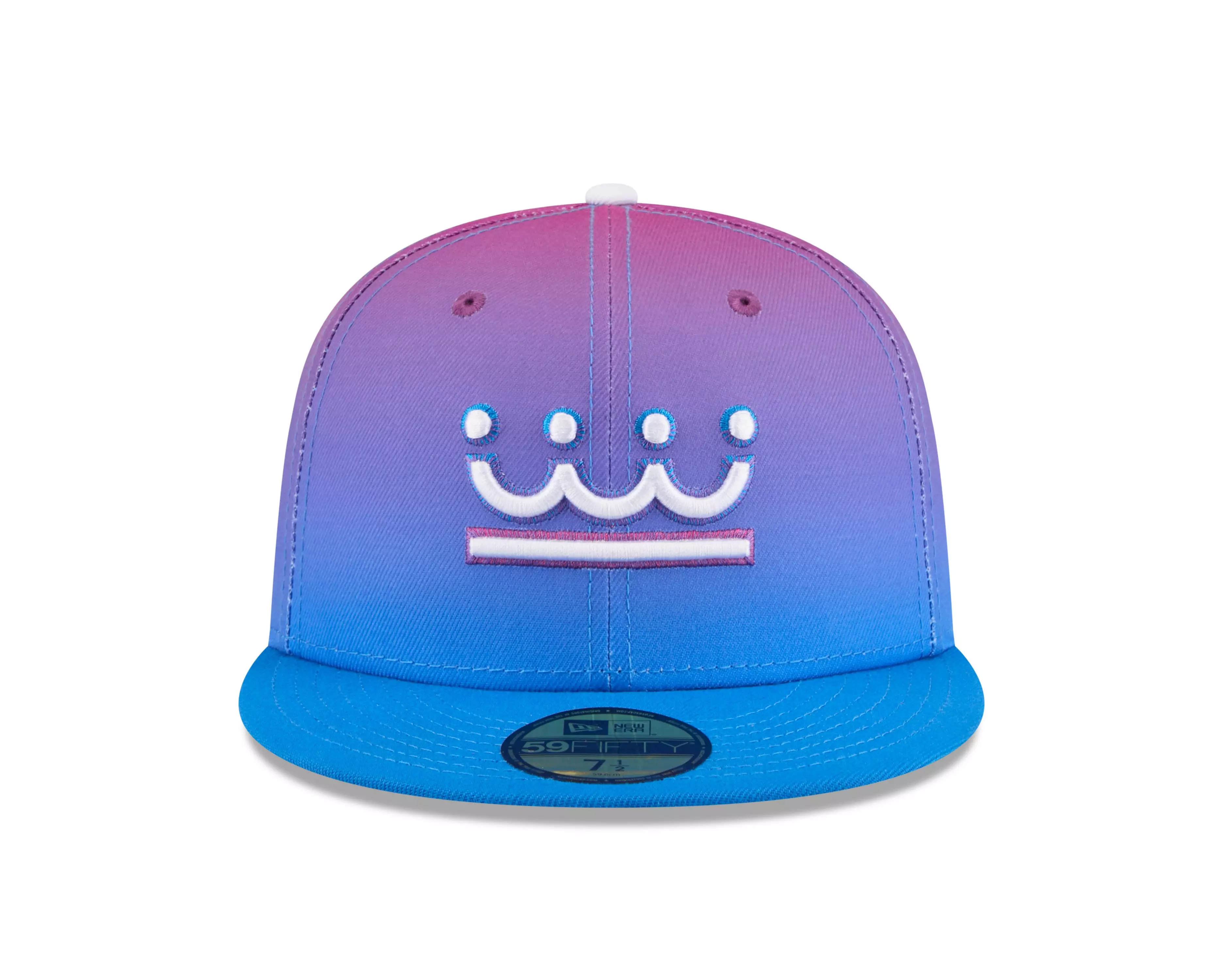 New Era Kansas City Royals 59FIFTY City Connect Fitted Hat - Blue - BLUE