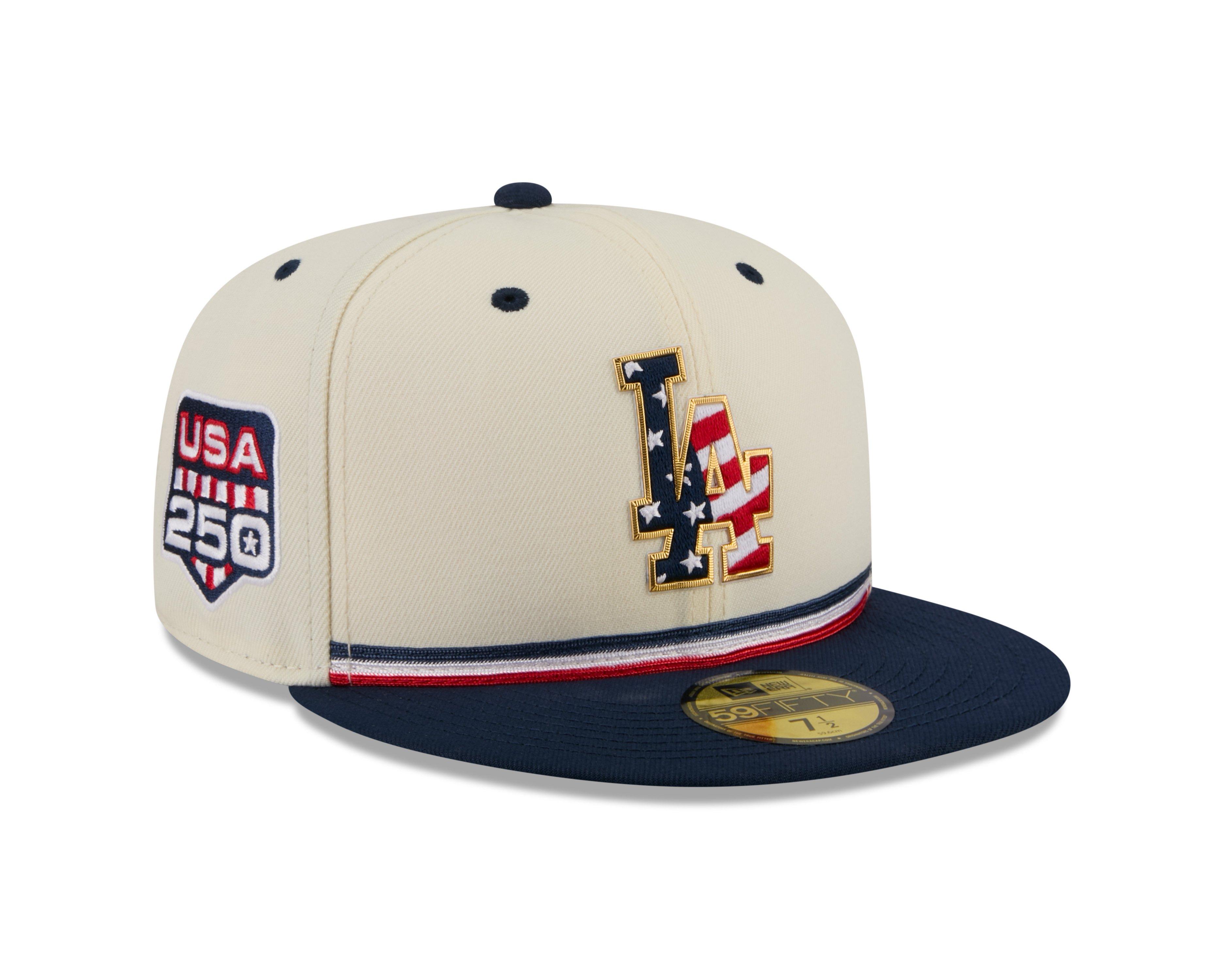 New Era Los Angeles Dodgers 59FIFTY 4th of July Royal Blue Fitted Hat