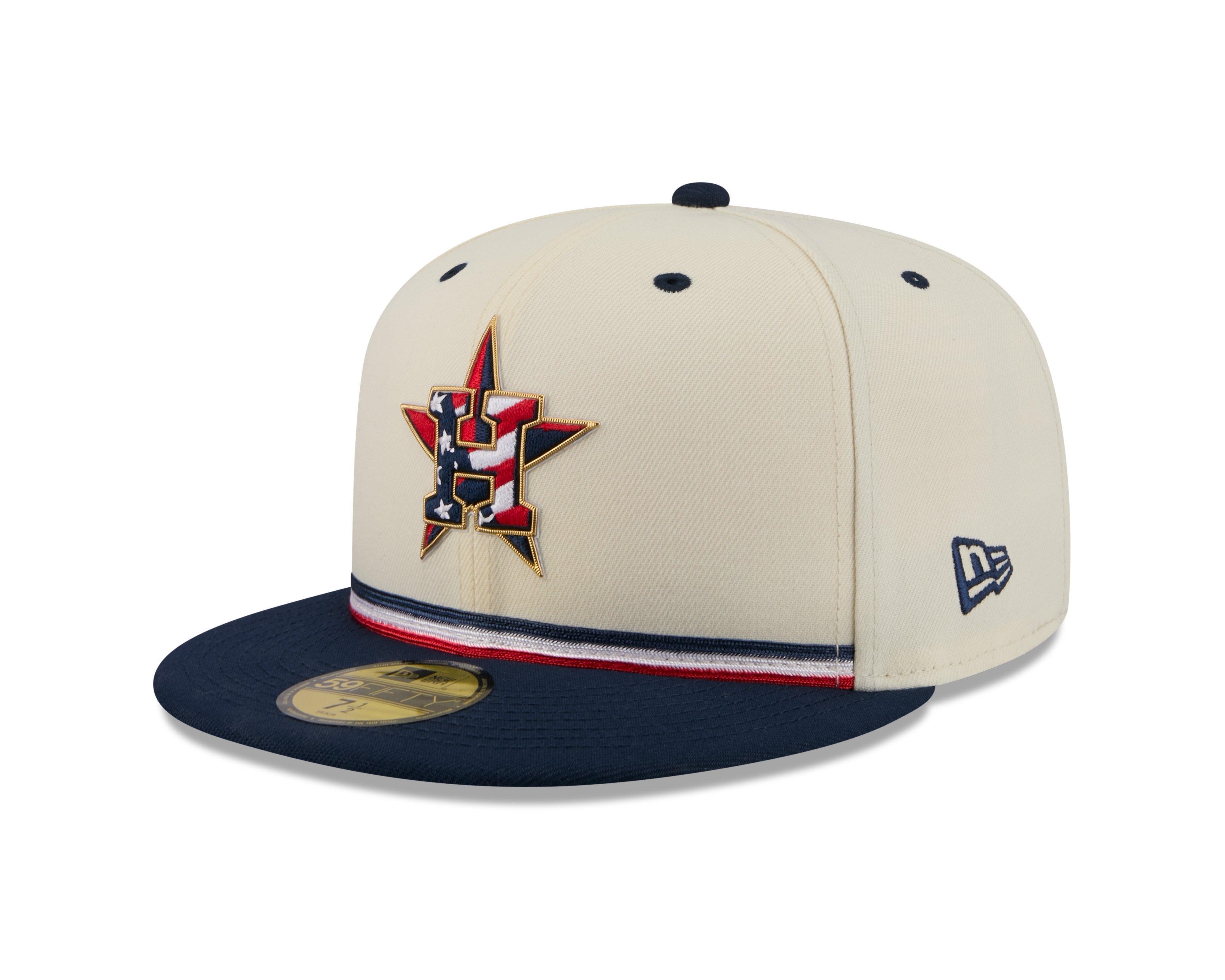 New Era Houston Astros 59FIFTY 4th of July Fitted Hat - Royal - ROYAL Thumbnail View 1