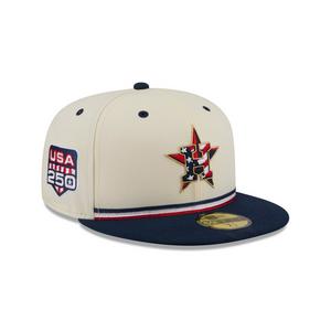 New Era Houston Astros 59FIFTY 4th of July Fitted Hat - Royal