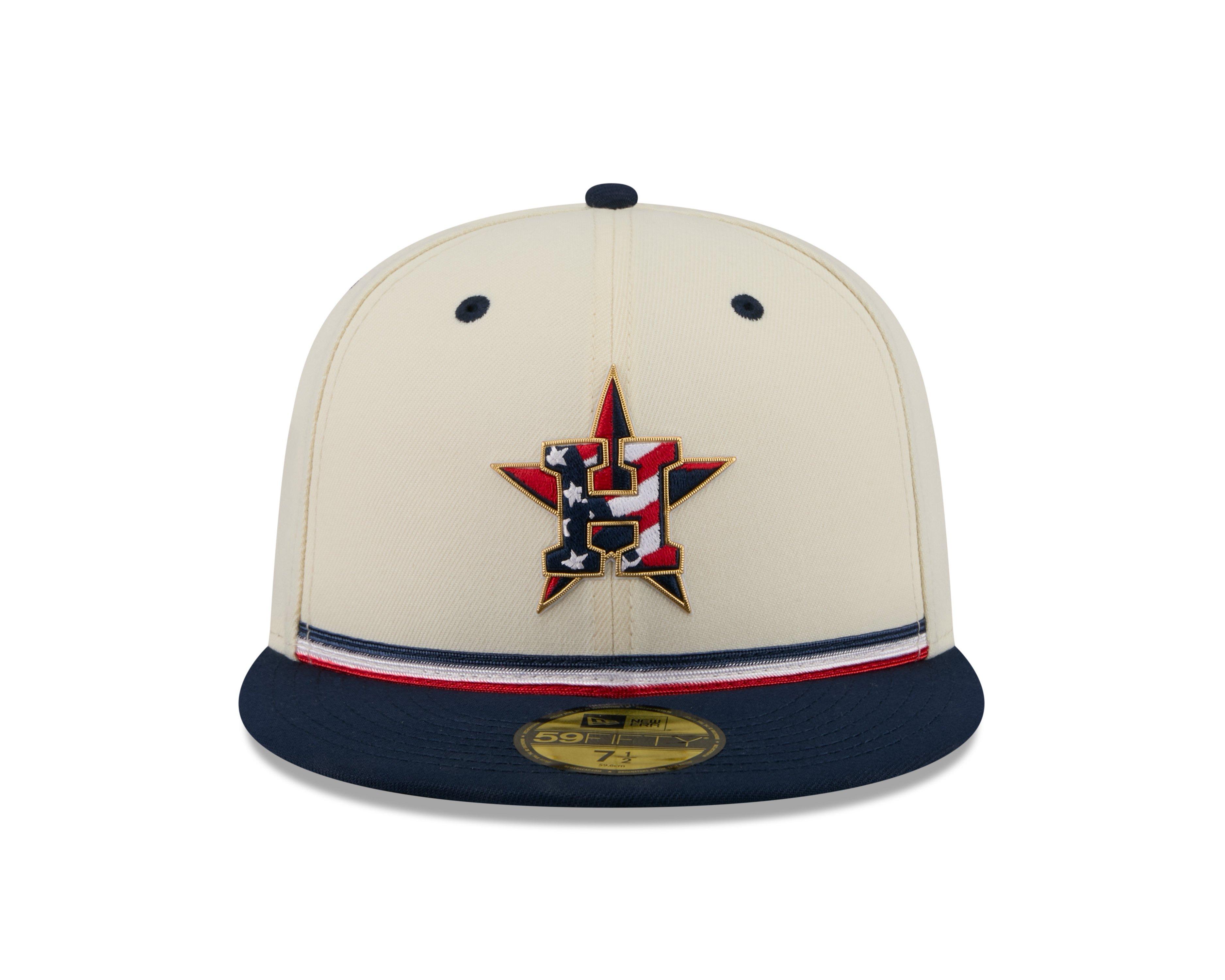 New Era Houston Astros 59FIFTY 4th of July Fitted Hat - Royal - ROYAL Thumbnail View 3