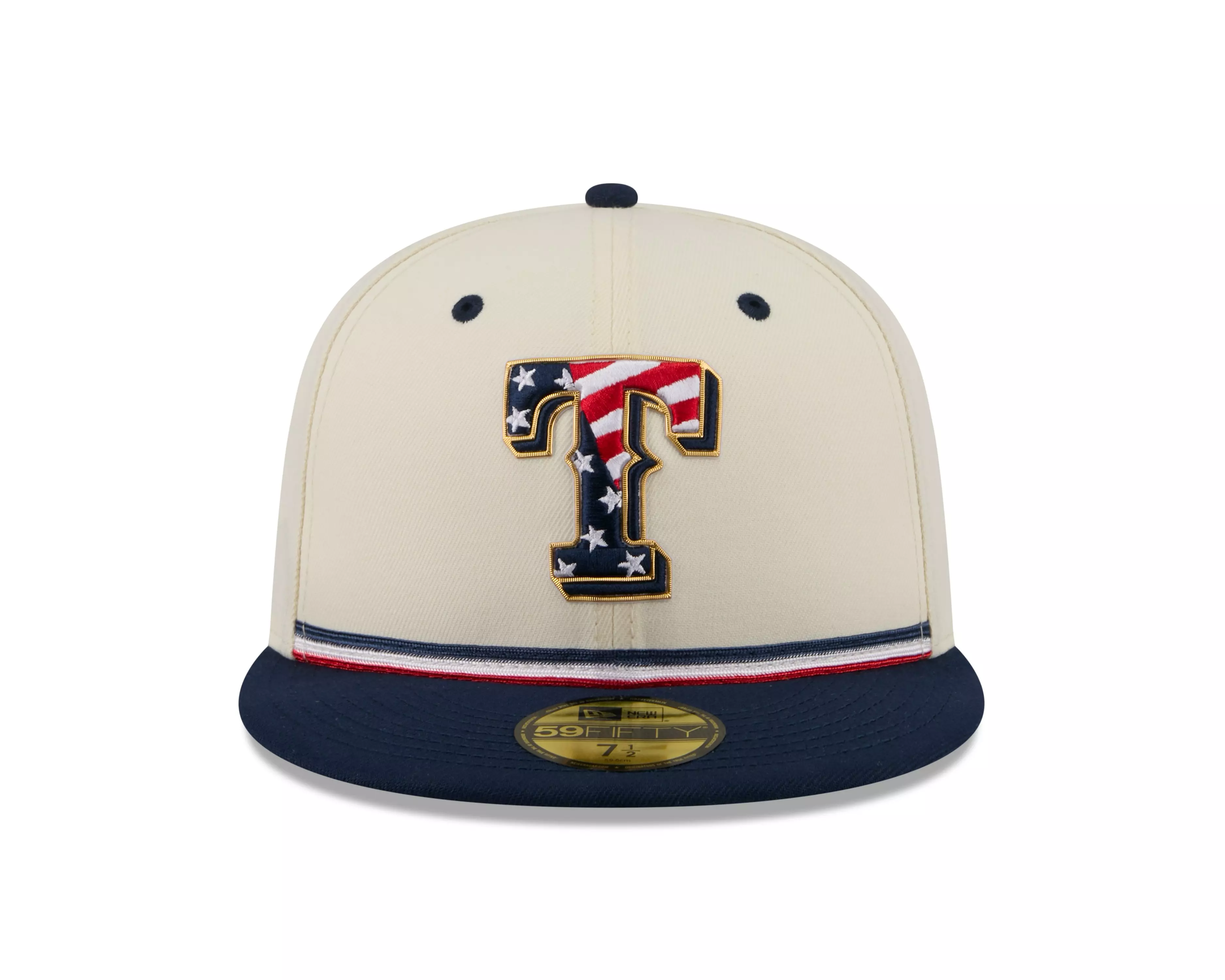 New Era Texas Rangers 59FIFTY 4th of July Fitted Hat - Red - RED