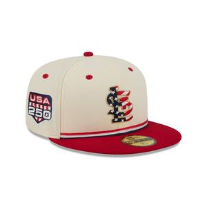 New Era St. Louis Cardinals 59FIFTY 4th of July Fitted Hat - Red