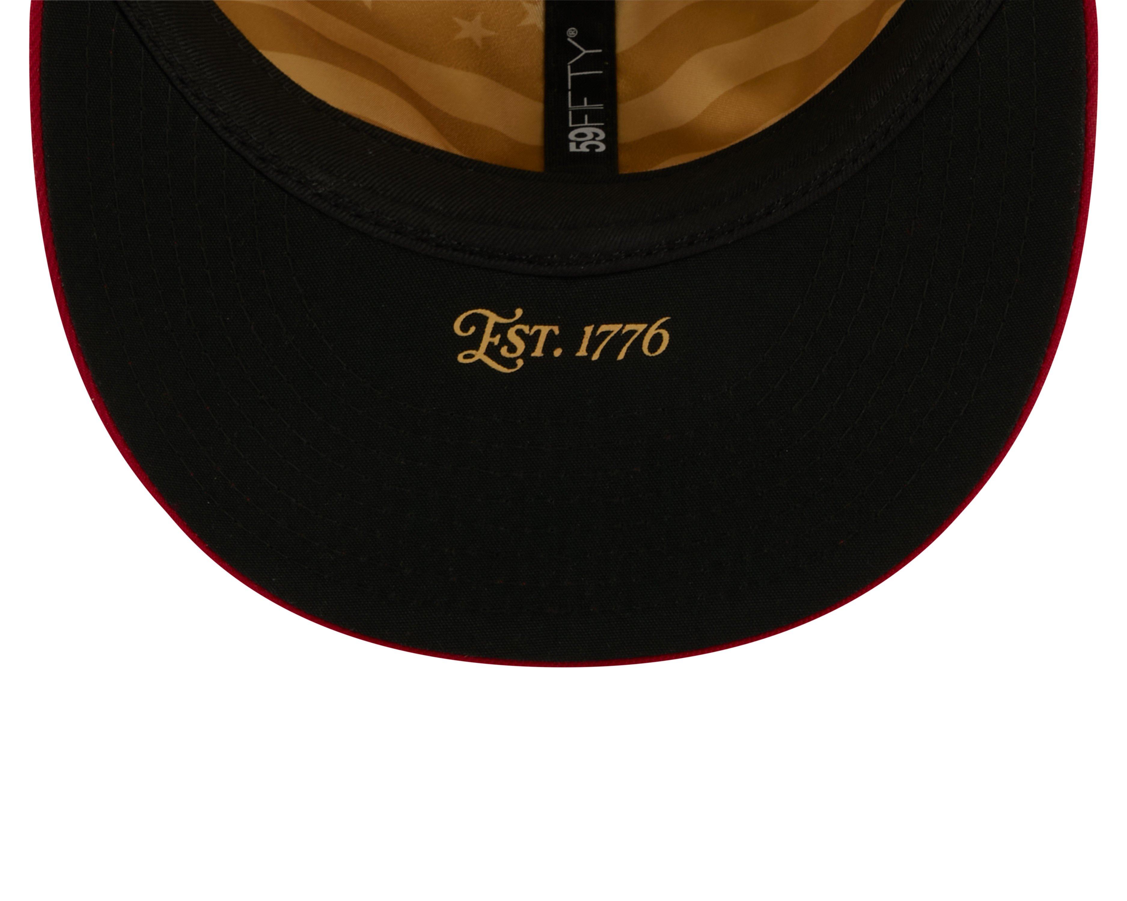 New Era St. Louis Cardinals 59FIFTY 4th of July Fitted Hat - Red - RED Thumbnail View 7