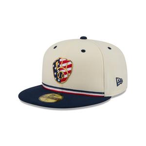 New Era Milwaukee Brewers 59FIFTY 4th of July Fitted Hat - Royal