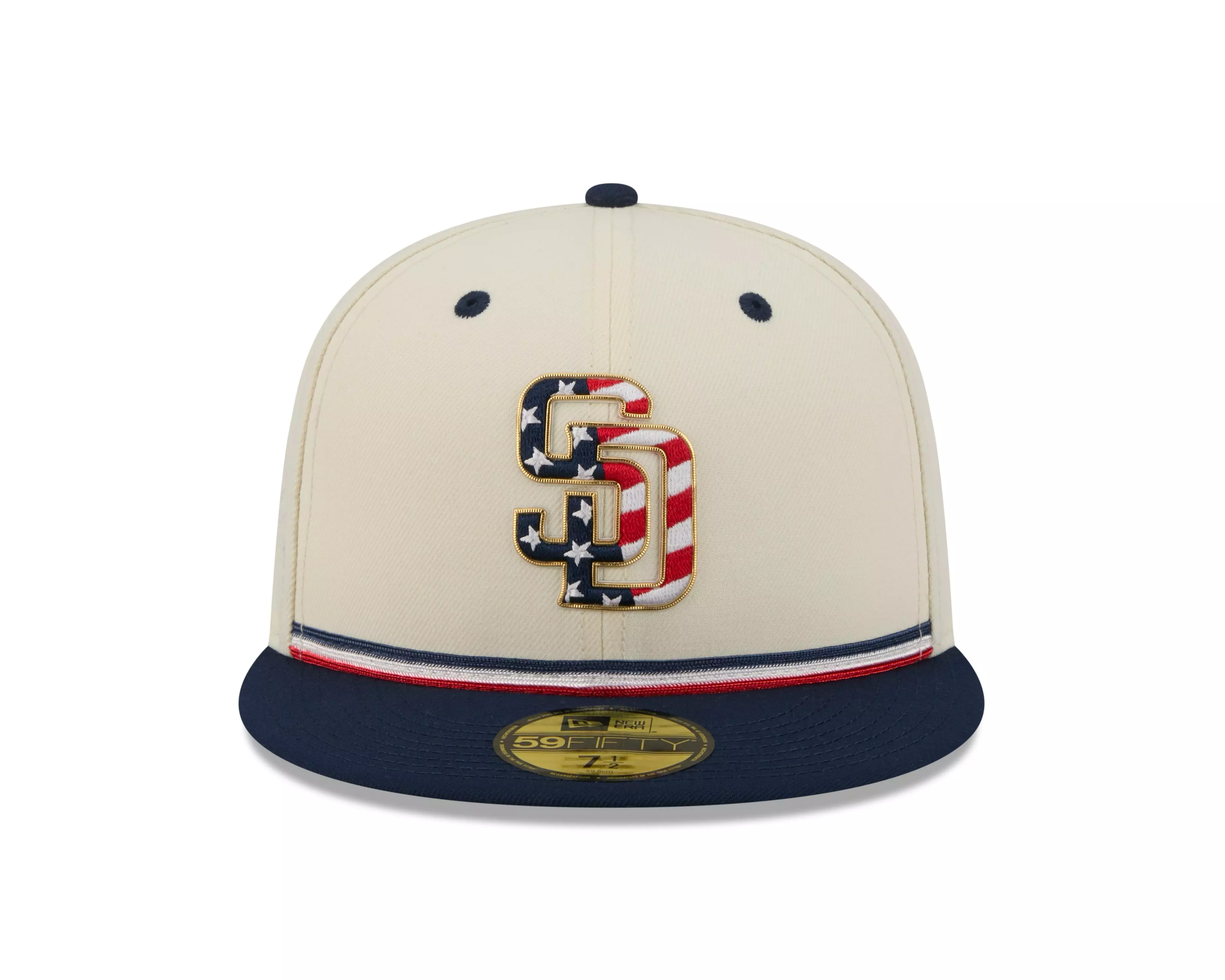 New Era San Diego Padres 59FIFTY 4th of July Fitted Hat - Royal - ROYAL