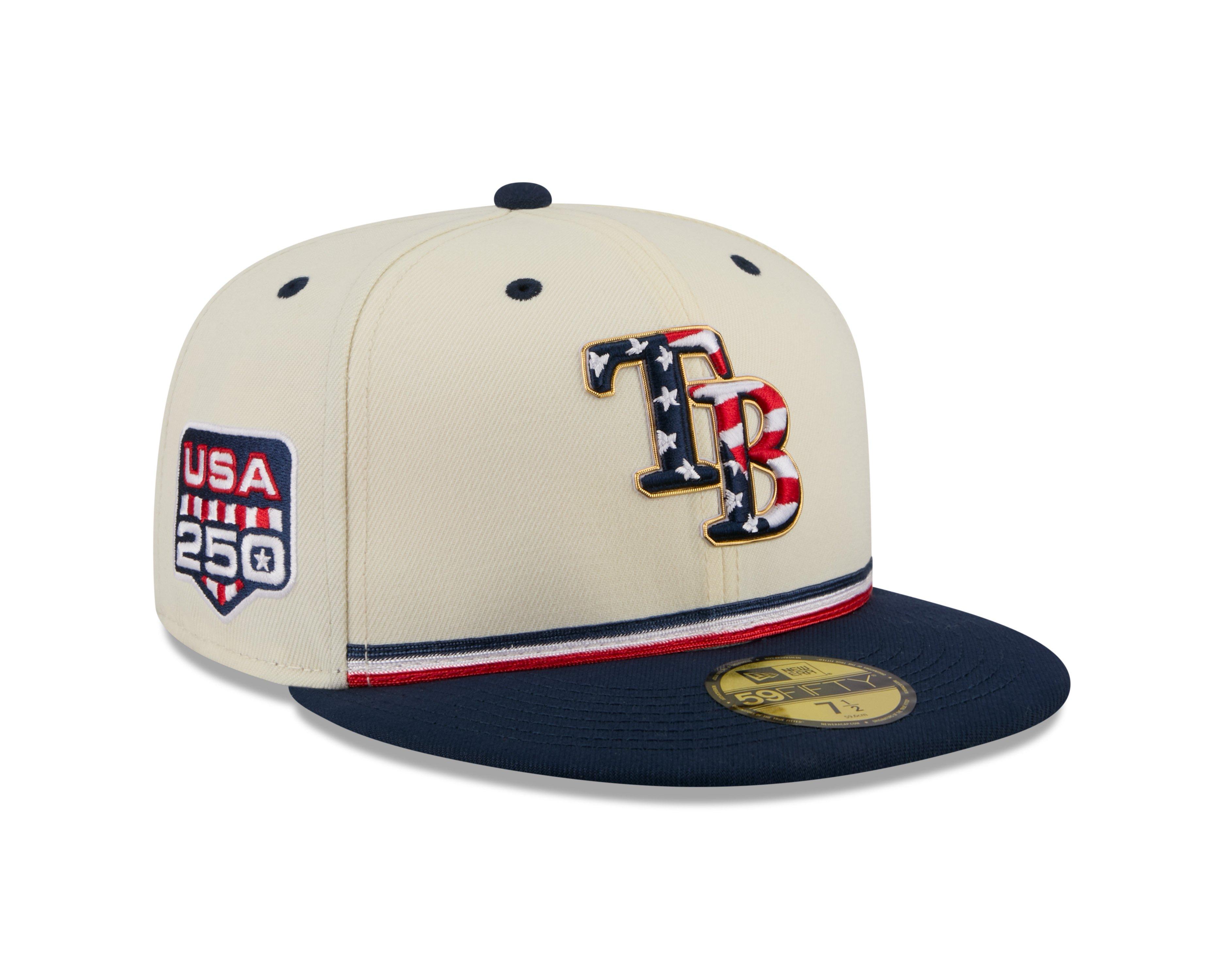 New Era Tampa Bay Rays 59FIFTY 4th of July Royal Blue Fitted Hat