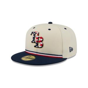 New Era Tampa Bay Rays 59FIFTY 4th of July Fitted Hat - Royal