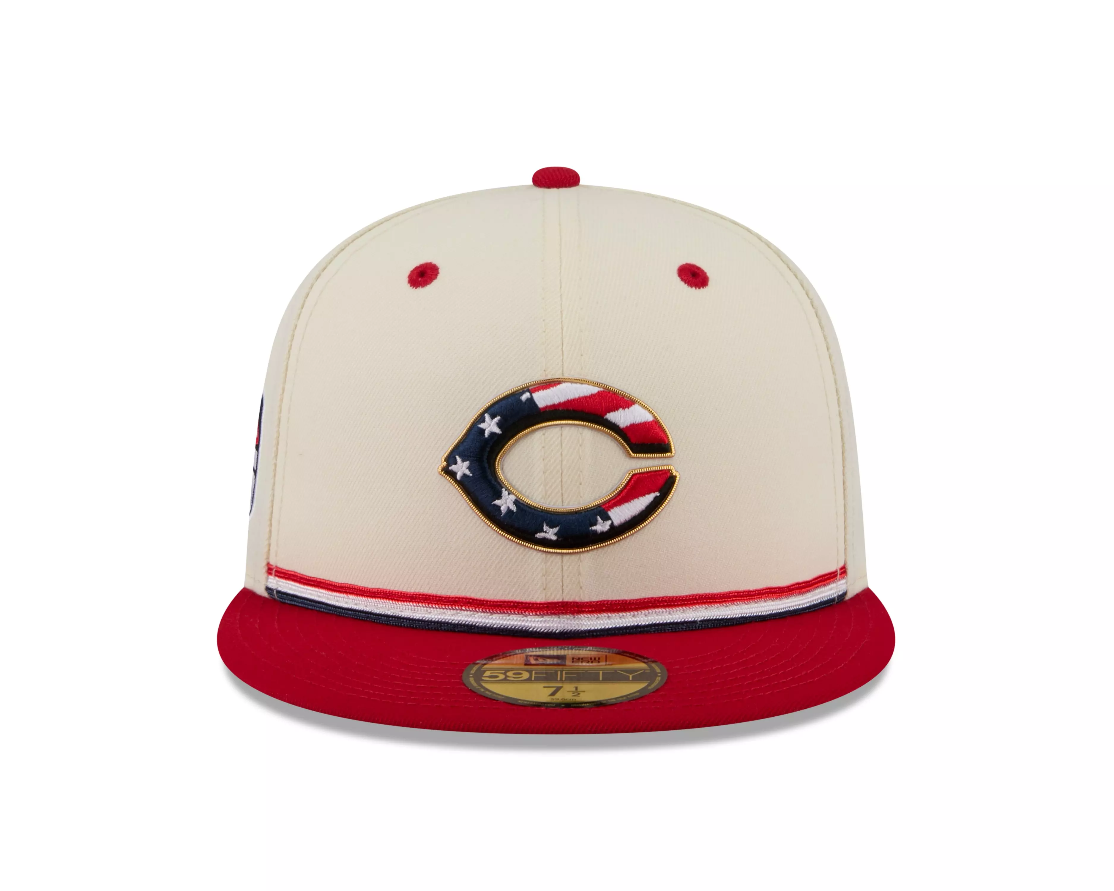 New Era Cincinnati Reds 59FIFTY 4th of July Fitted Hat - Red - RED