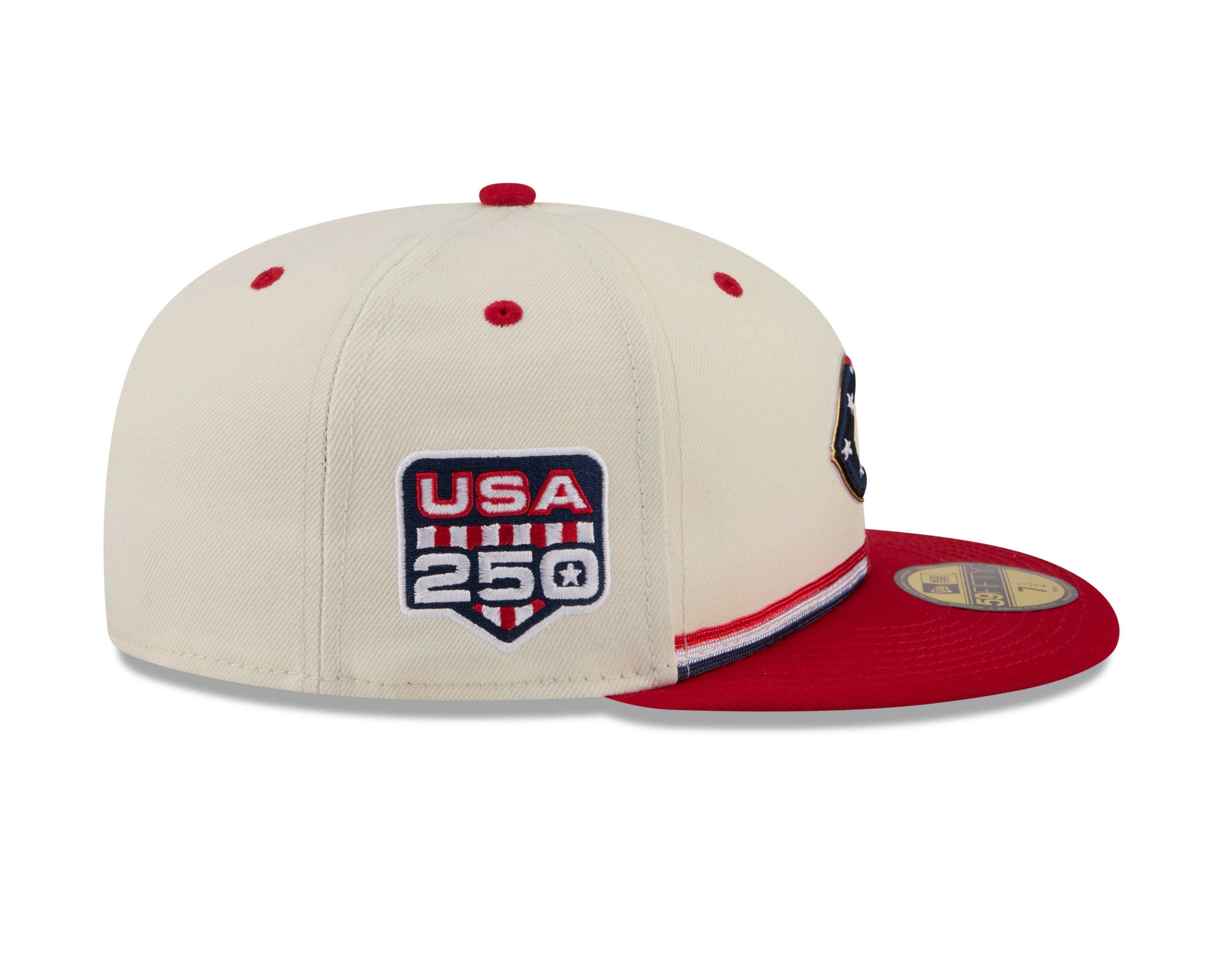 New Era Cincinnati Reds 59FIFTY 4th of July Fitted Hat - Red - RED Thumbnail View 6