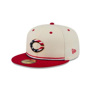 New Era Cincinnati Reds 59FIFTY 4th of July Fitted Hat - Red