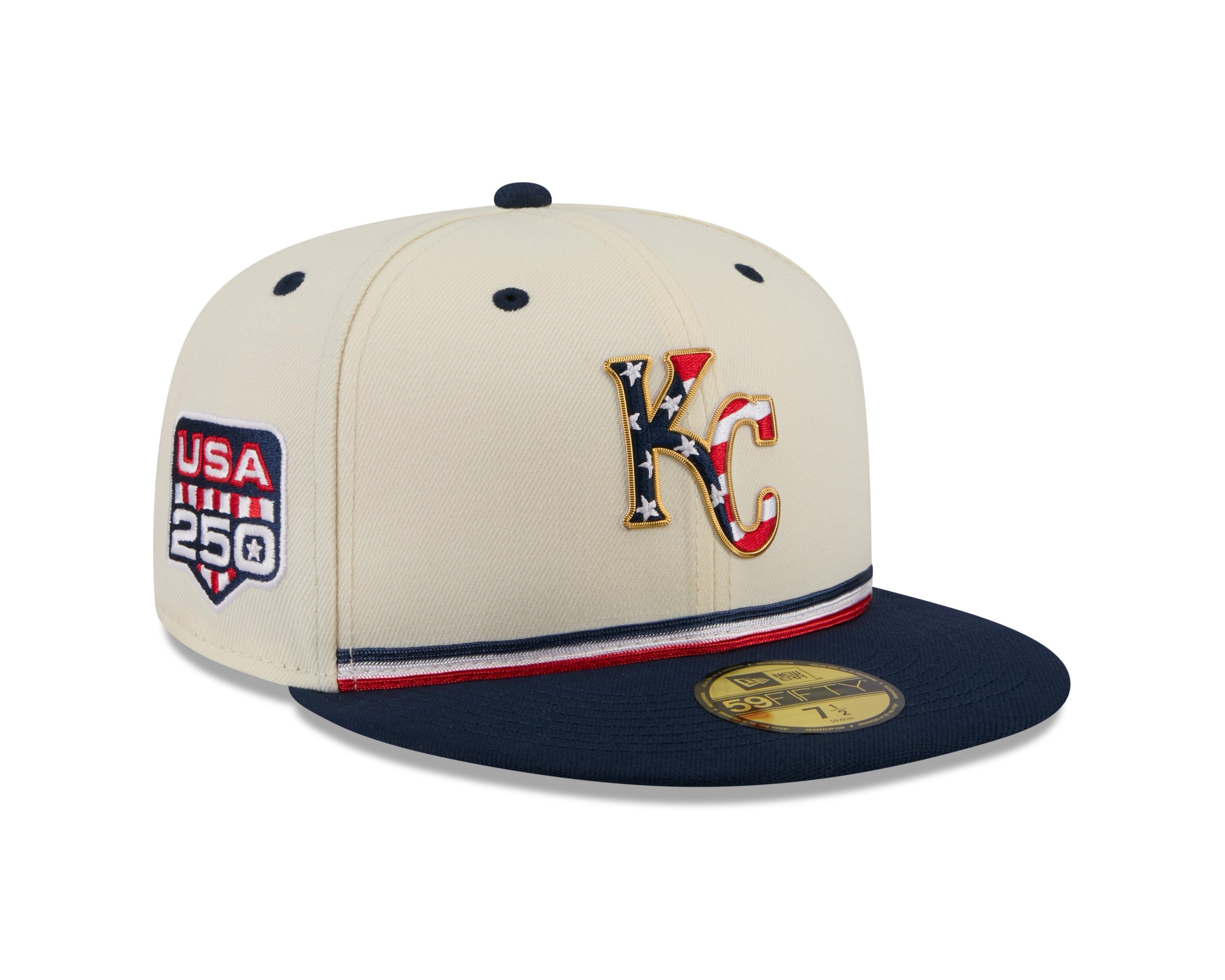 New Era Kansas City Royals 59FIFTY 4th of July Royal Blue Fitted Hat