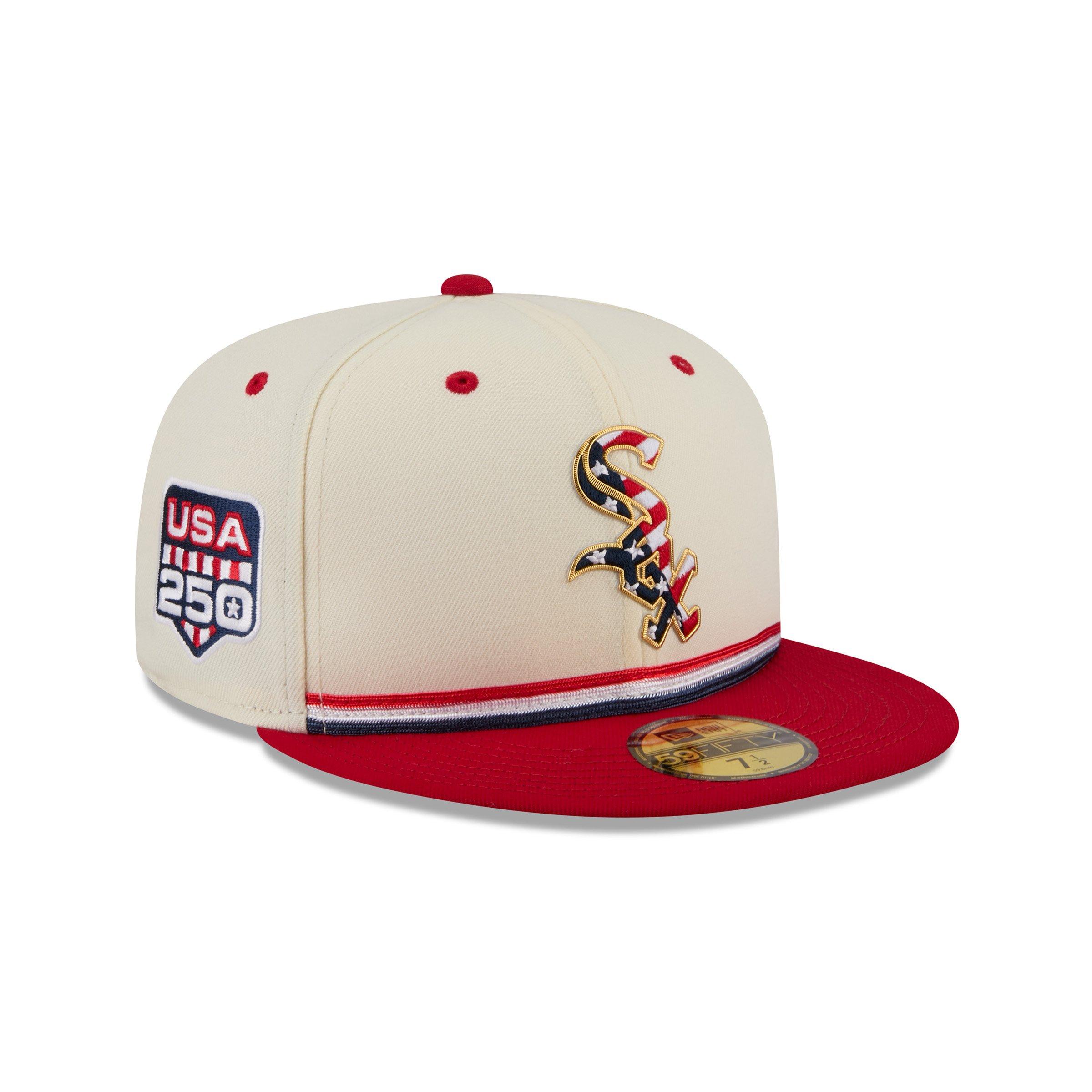 New Era Atlanta Braves 59FIFTY 4th of July Red Fitted Hat