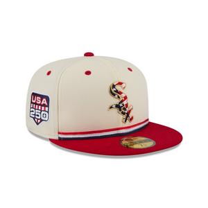 New Era New York Yankees 59FIFTY 4th of July Fitted Hat - Red