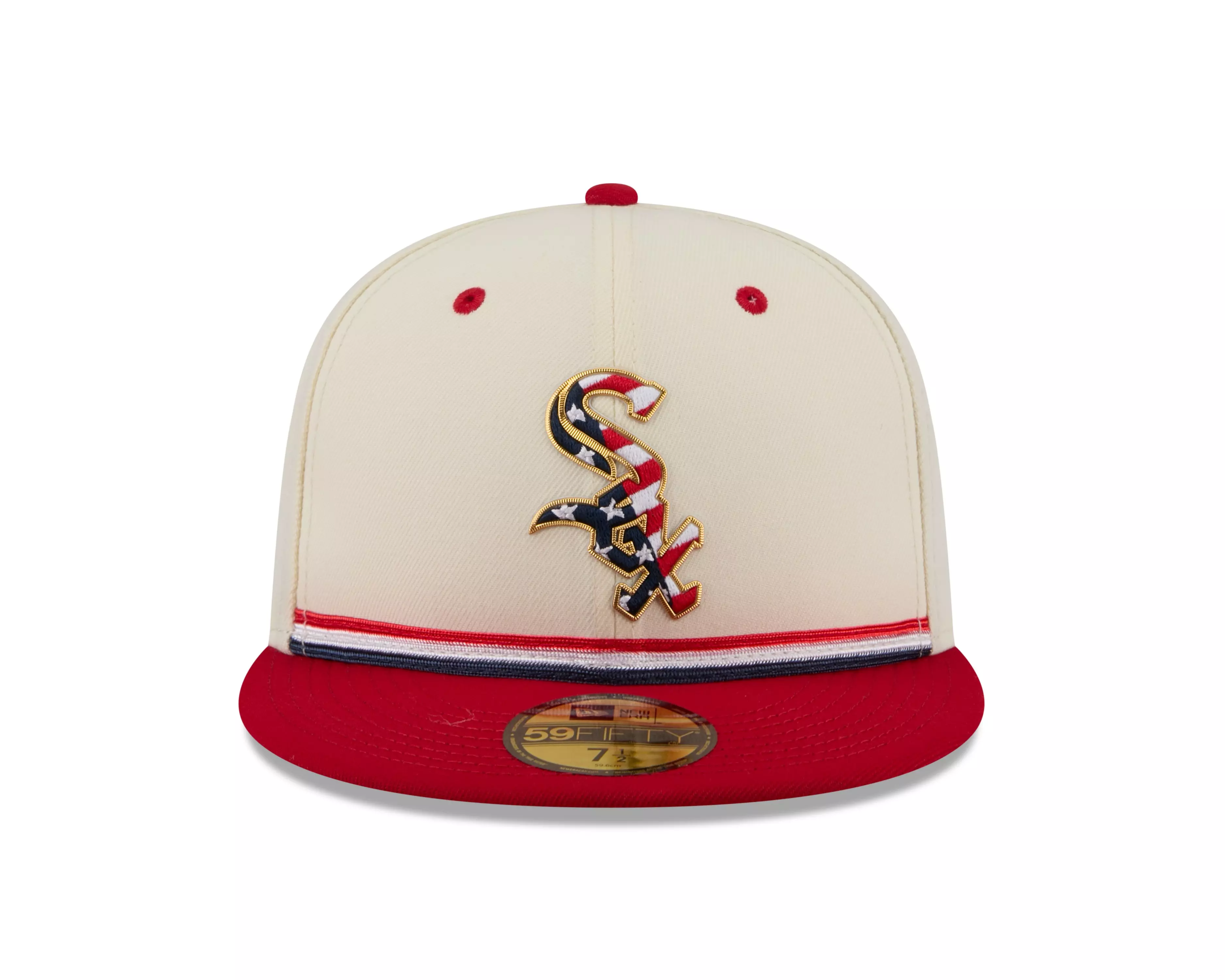 New Era New York Yankees 59FIFTY 4th of July Fitted Hat - Red - RED