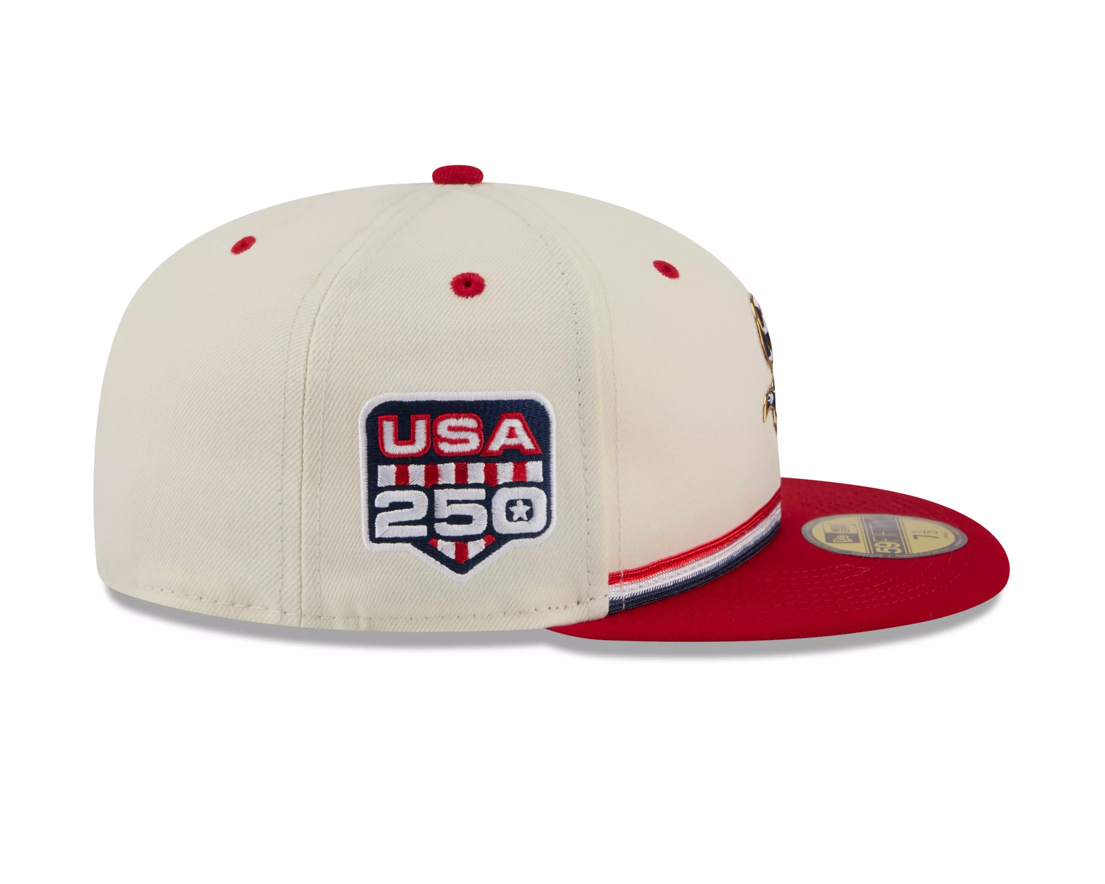 New Era New York Yankees 59FIFTY 4th of July Fitted Hat - Red - RED