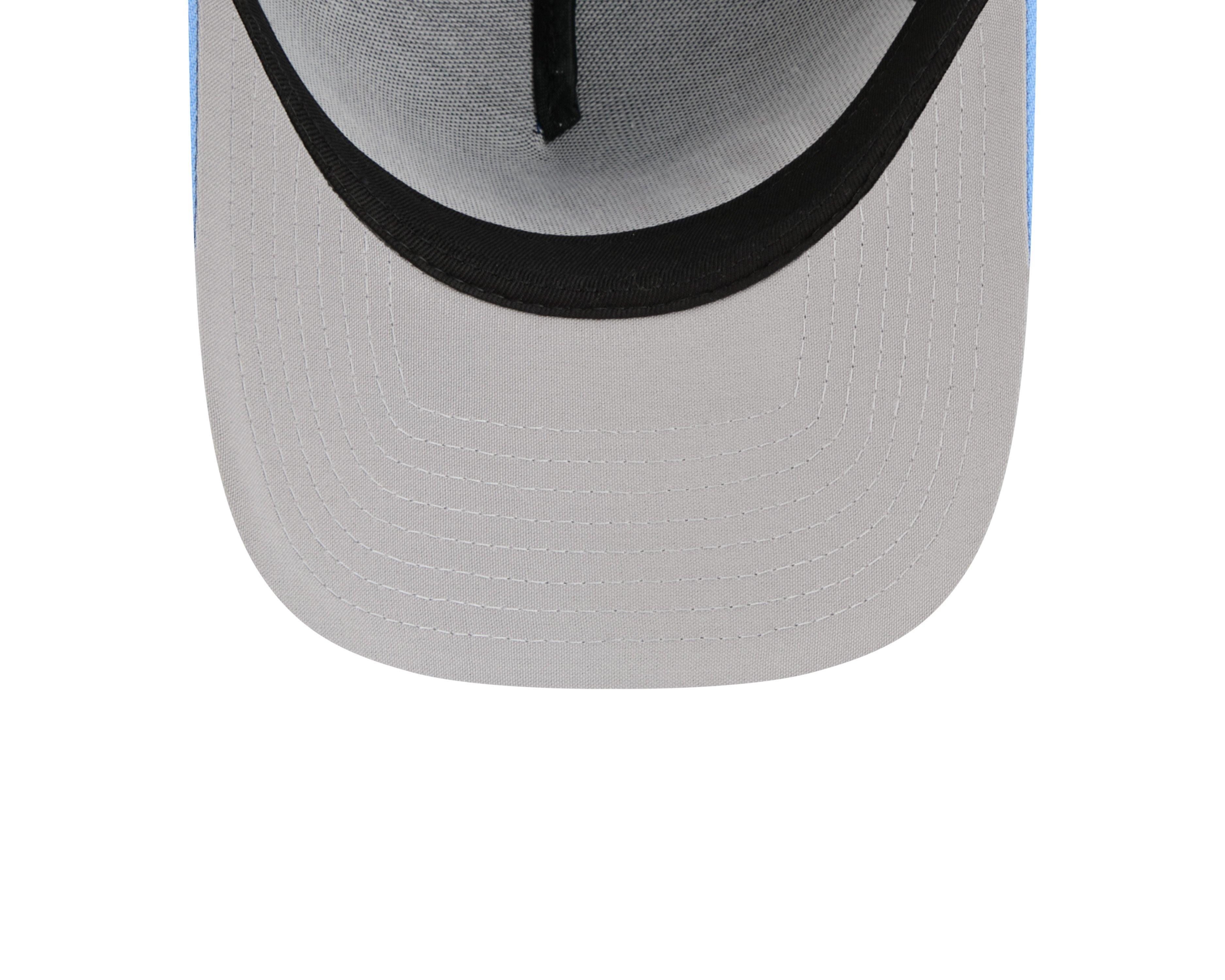 New Era Atlanta Braves 9FORTY A-Frame City Connect Snapback Hat - Light Blue - LT BLUE Thumbnail View 7