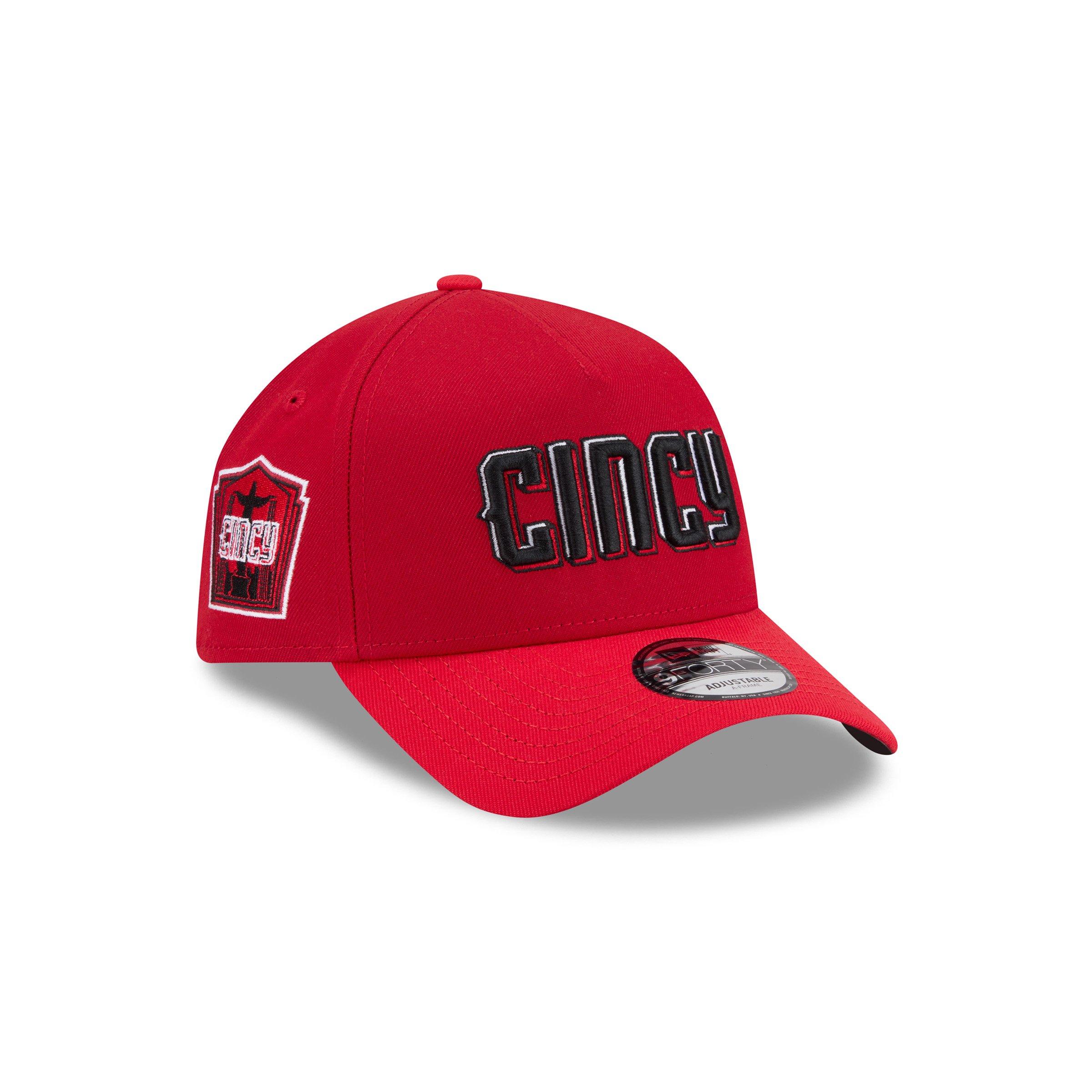 New Era Cincinnati Reds 9FORTY A-Frame City Connect Red Snapback Hat