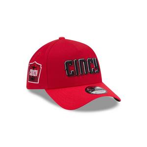 New Era Cincinnati Reds 9FORTY A-Frame City Connect Snapback Hat - Red