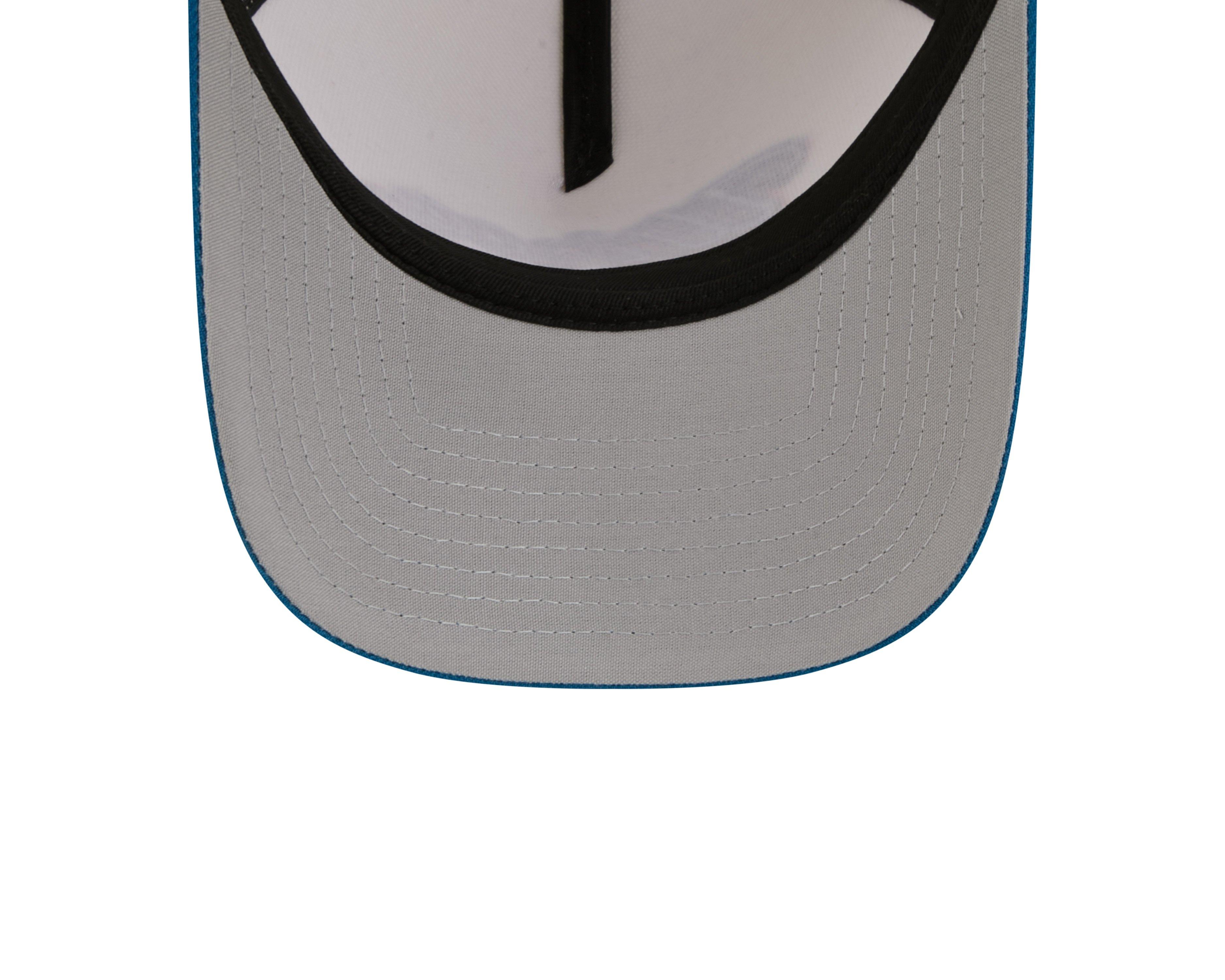 New Era Milwaukee Brewers 9FORTY A-Frame City Connect Snapback Hat - Blue - BLUE Thumbnail View 7