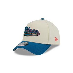New Era Milwaukee Brewers 9FORTY A-Frame City Connect Snapback Hat - Blue