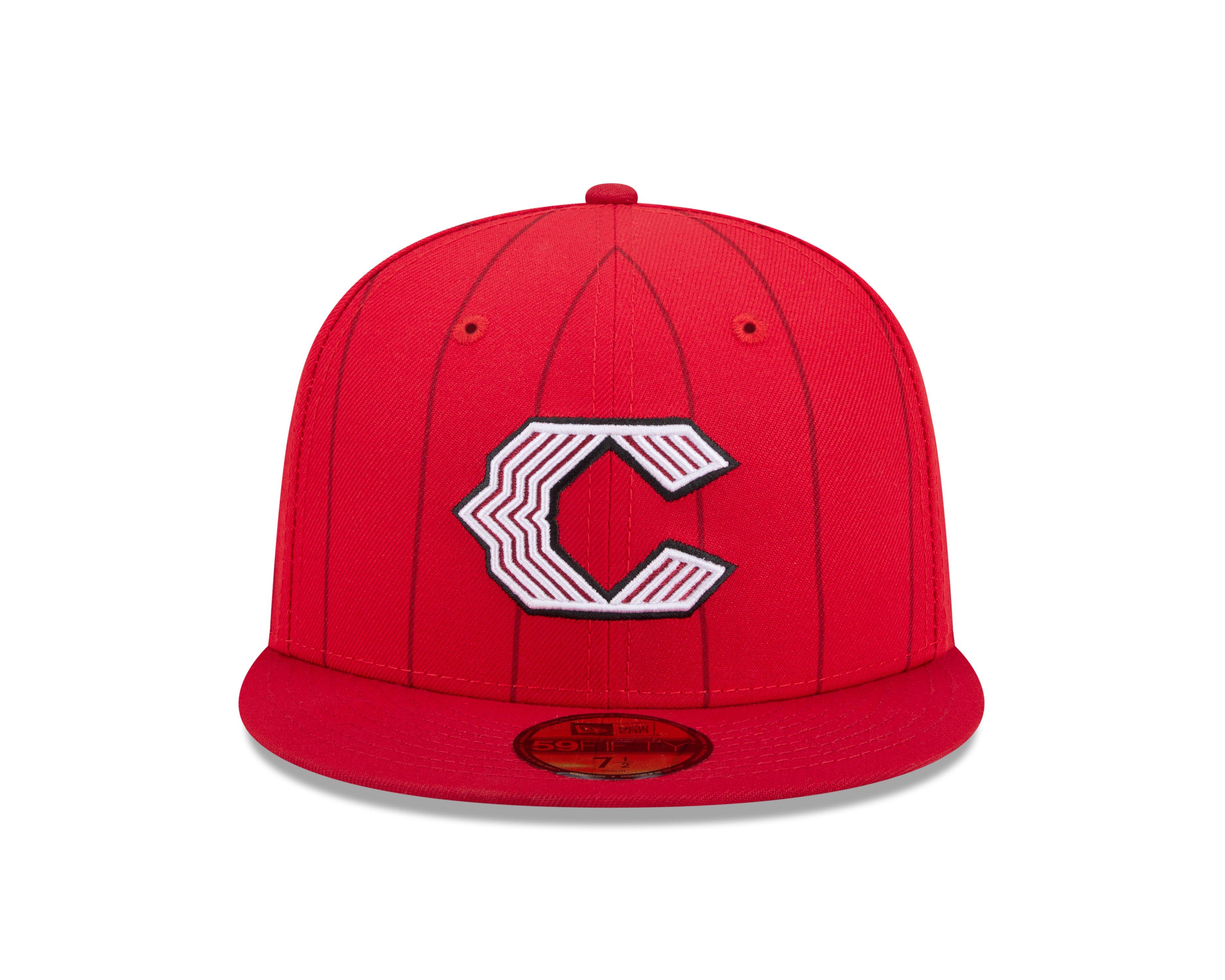 New Era Cincinnati Reds 59FIFTY City Connect Fitted Hat - Red - RED Thumbnail View 3