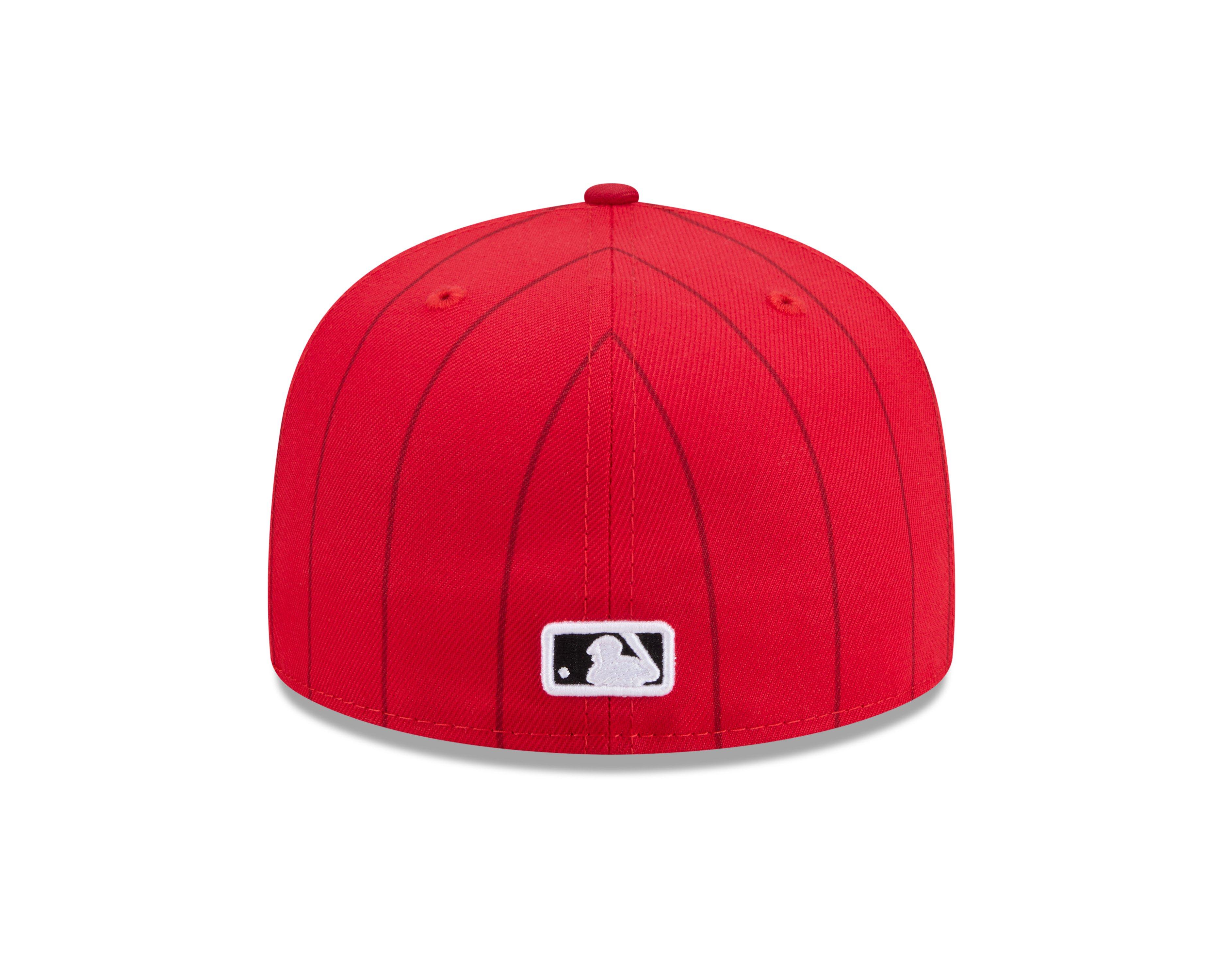 New Era Cincinnati Reds 59FIFTY City Connect Fitted Hat - Red - RED Thumbnail View 4