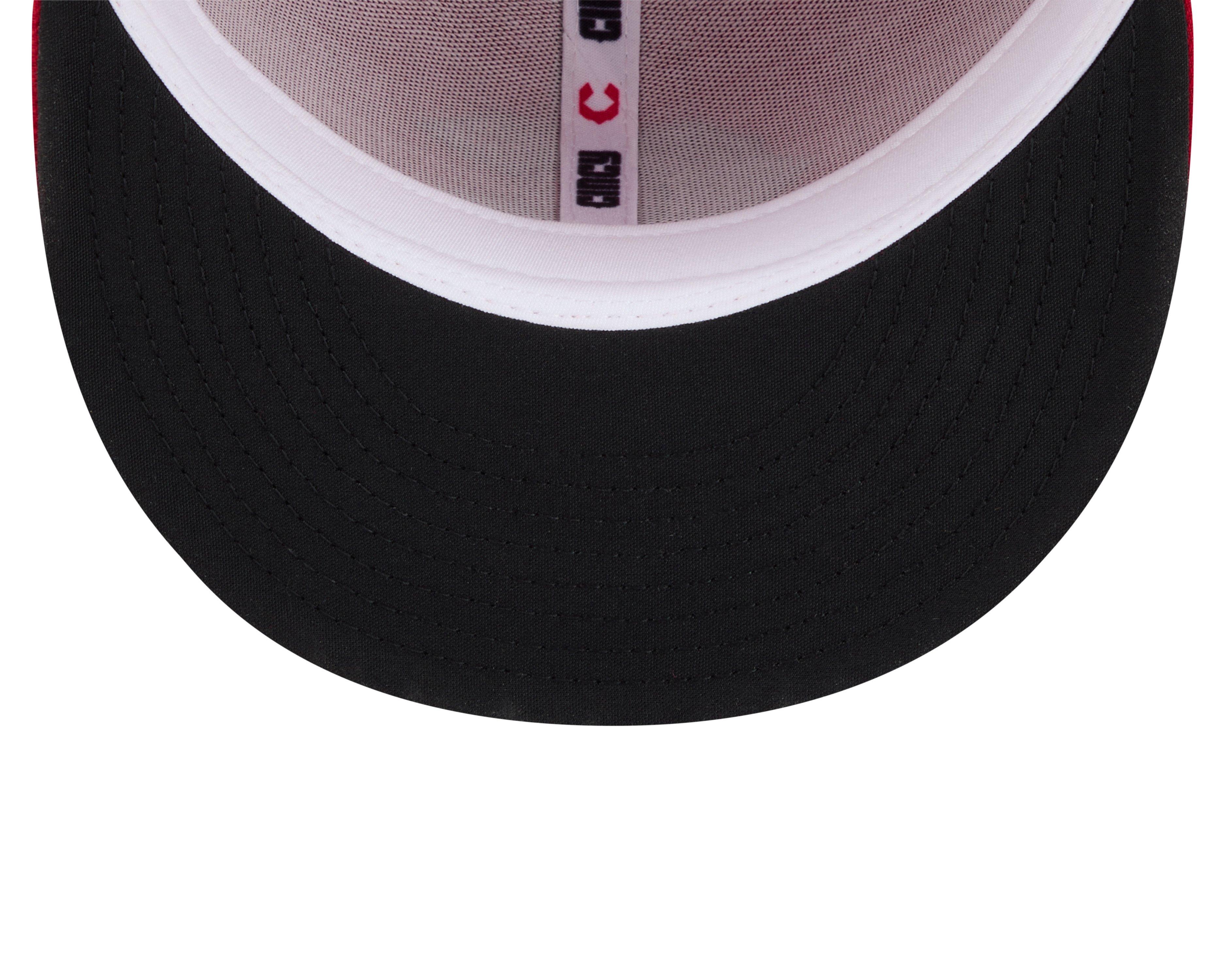 New Era Cincinnati Reds 59FIFTY City Connect Fitted Hat - Red - RED Thumbnail View 7